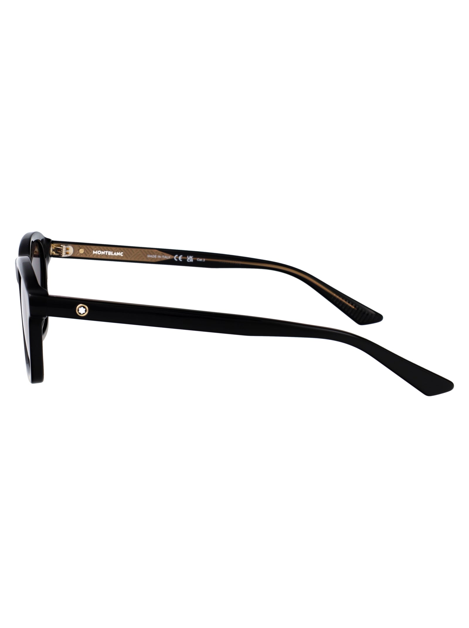 Mb0384s 001 Black-black-grey Recycled Acetate Sunglasses