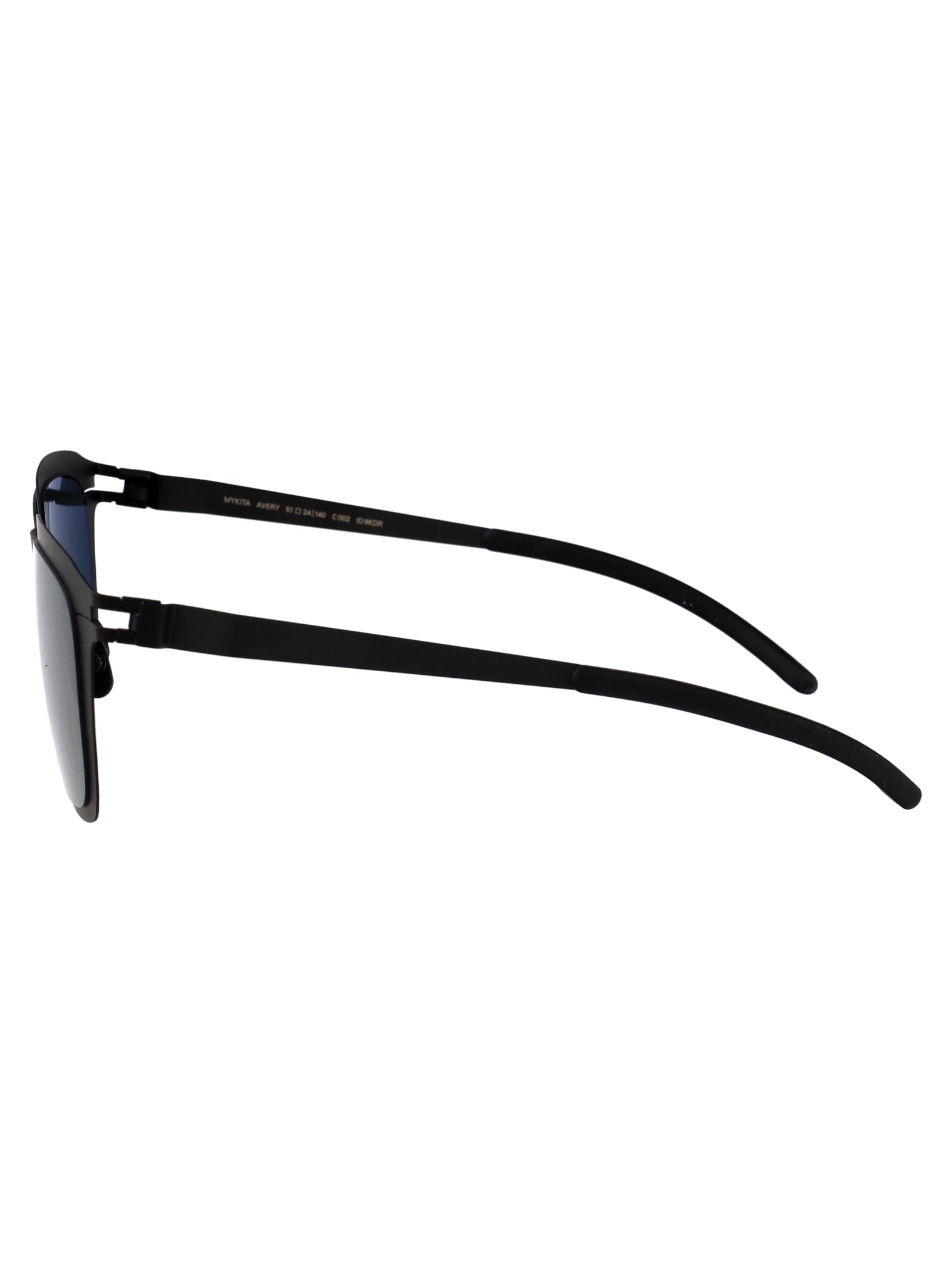 Avery 002 Black Steel Sunglasses
