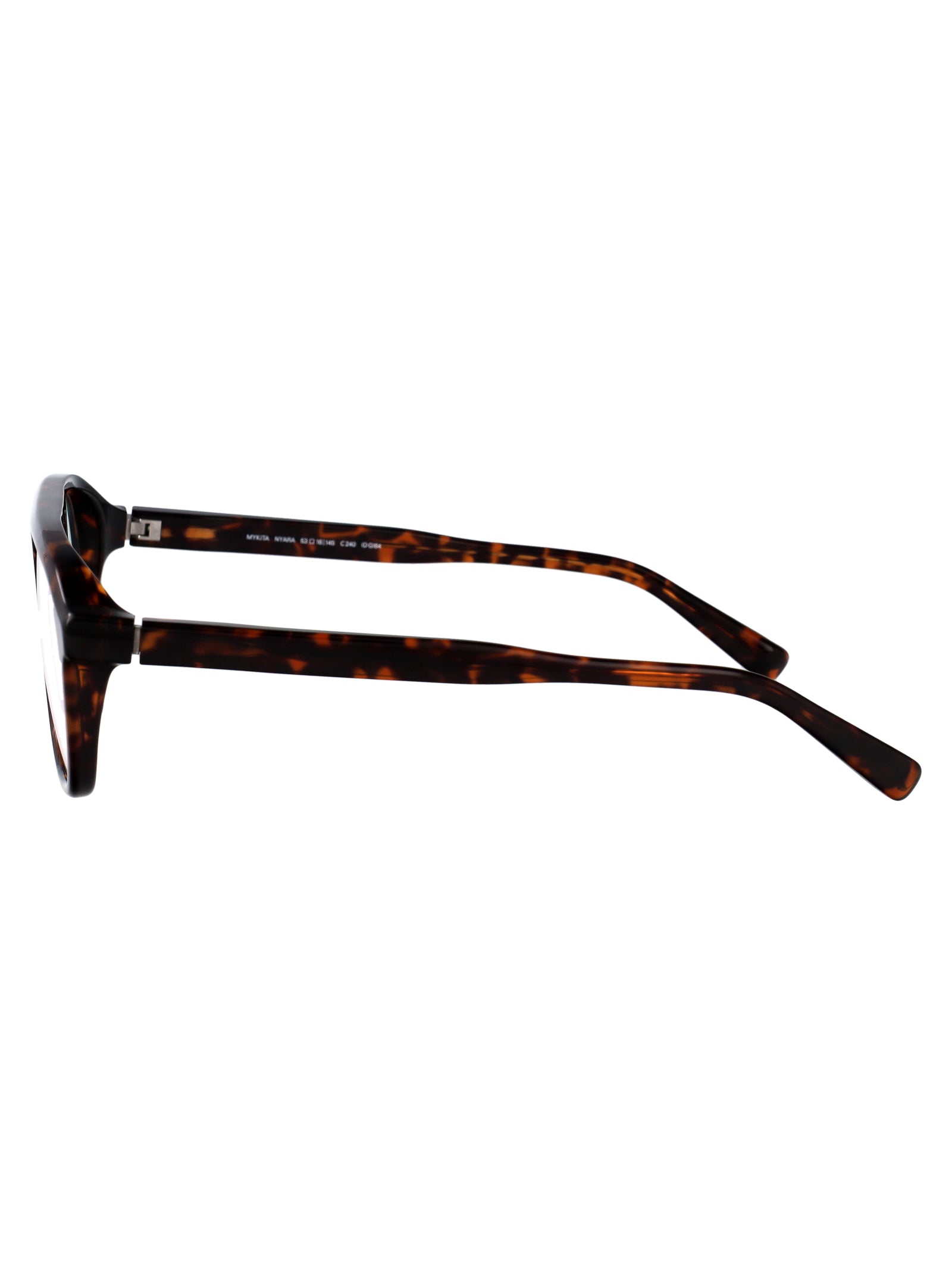 C215-amber Havana/shiny Silver Acetate Optical