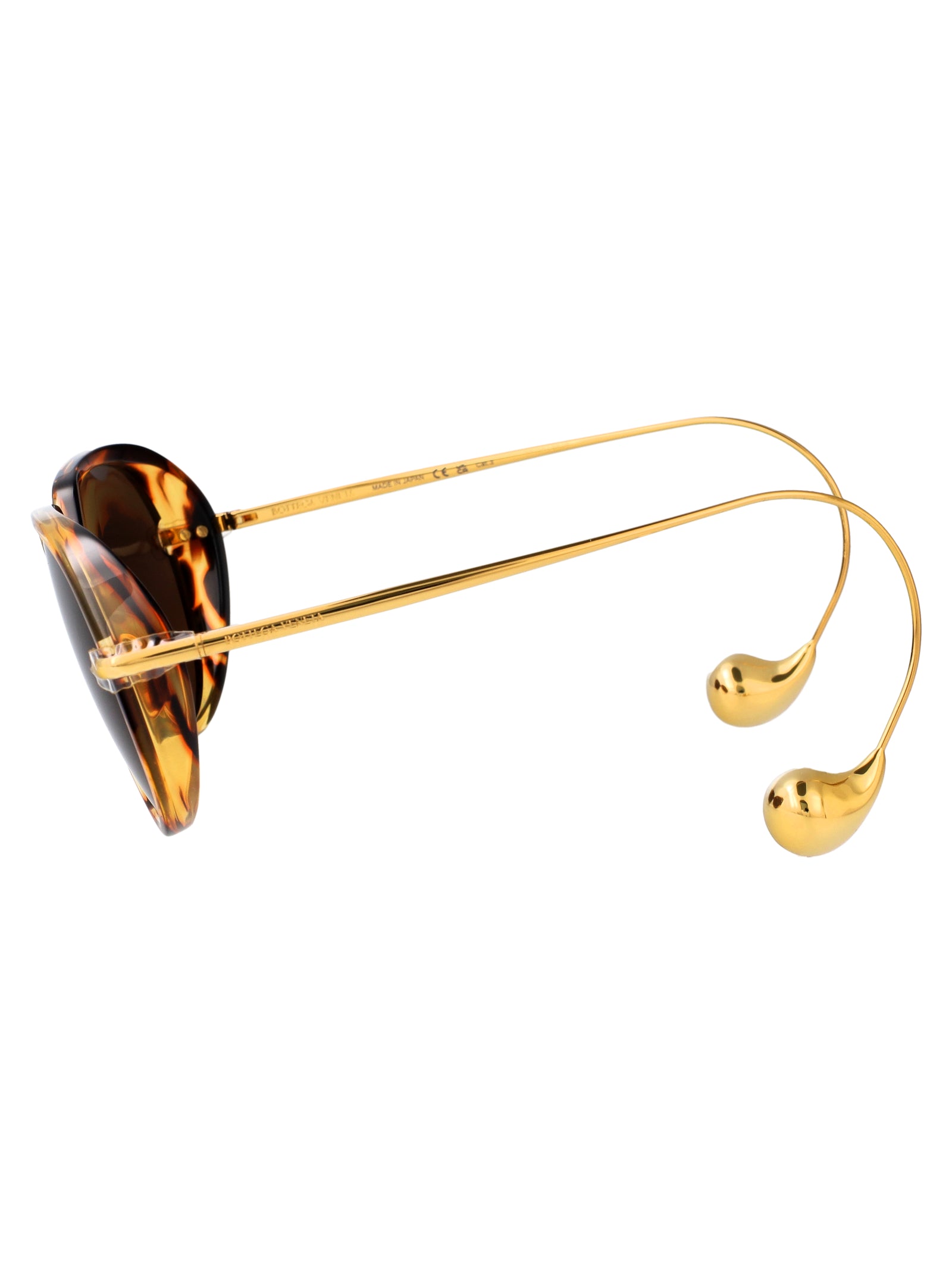 Havana-gold-brown Recycled Acetate Sunglasses