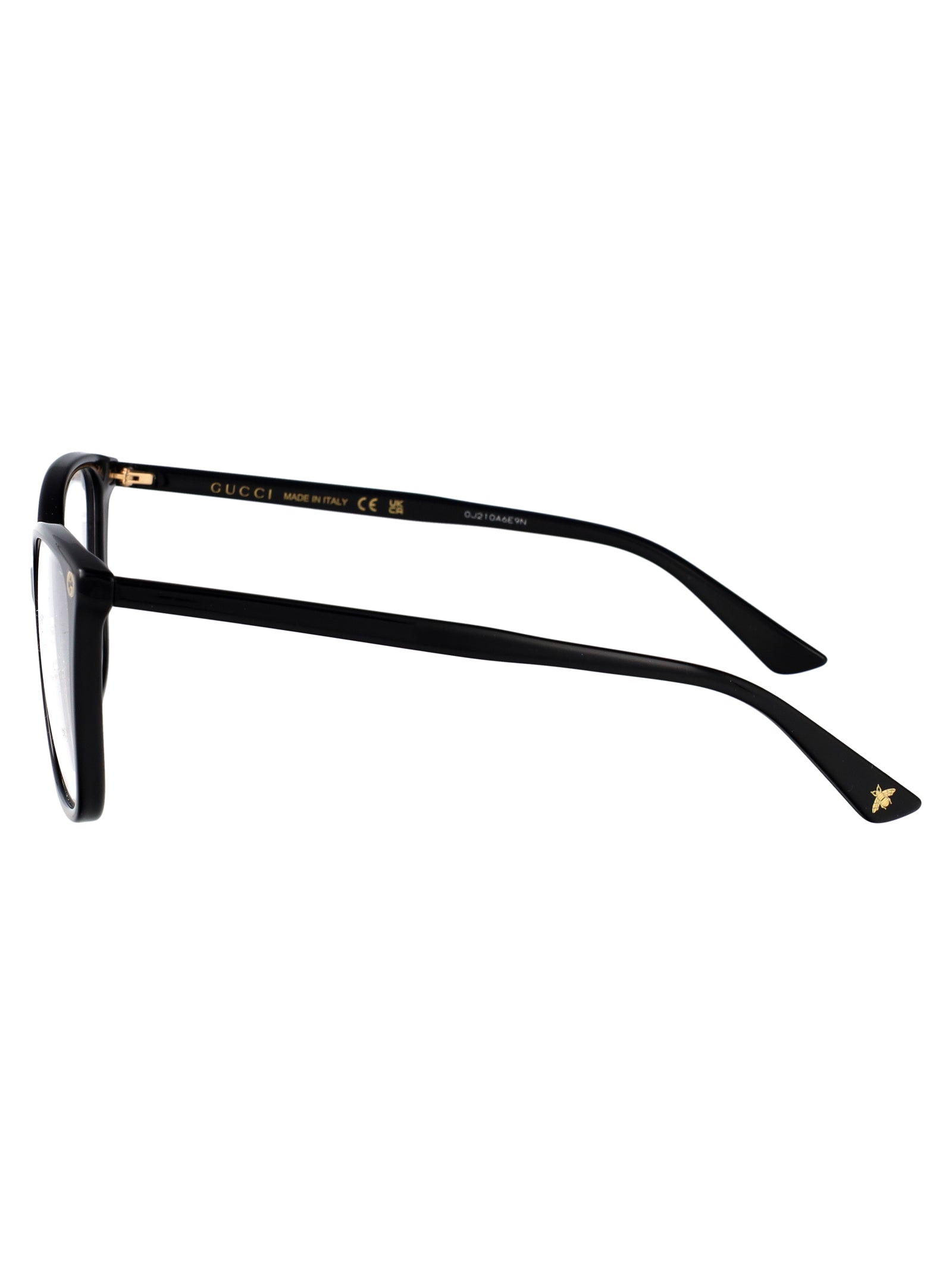 Gg0026o 001 Black-black-transparent Acetate Optical