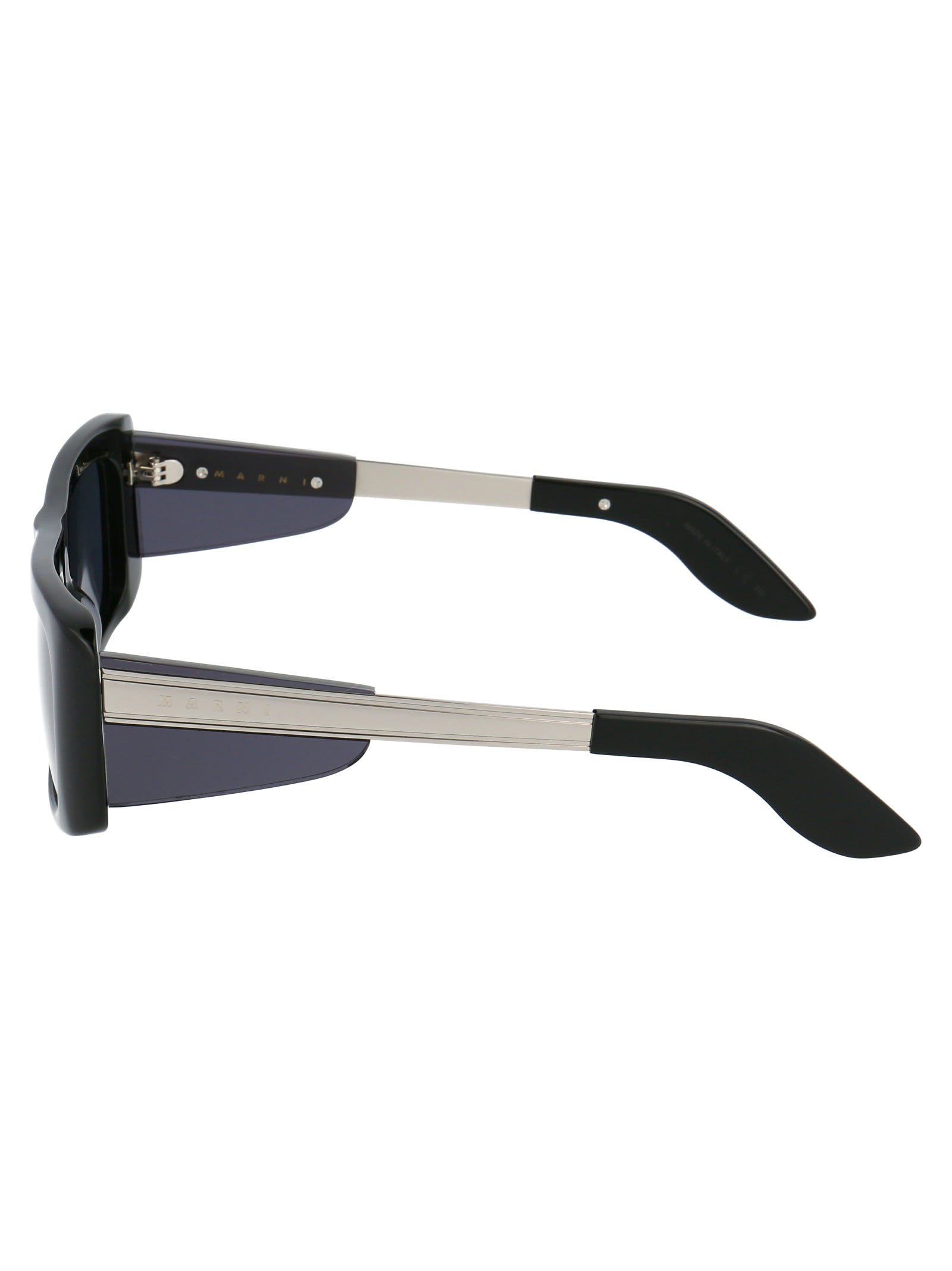 Me641s 001 Black Acetate Sunglasses