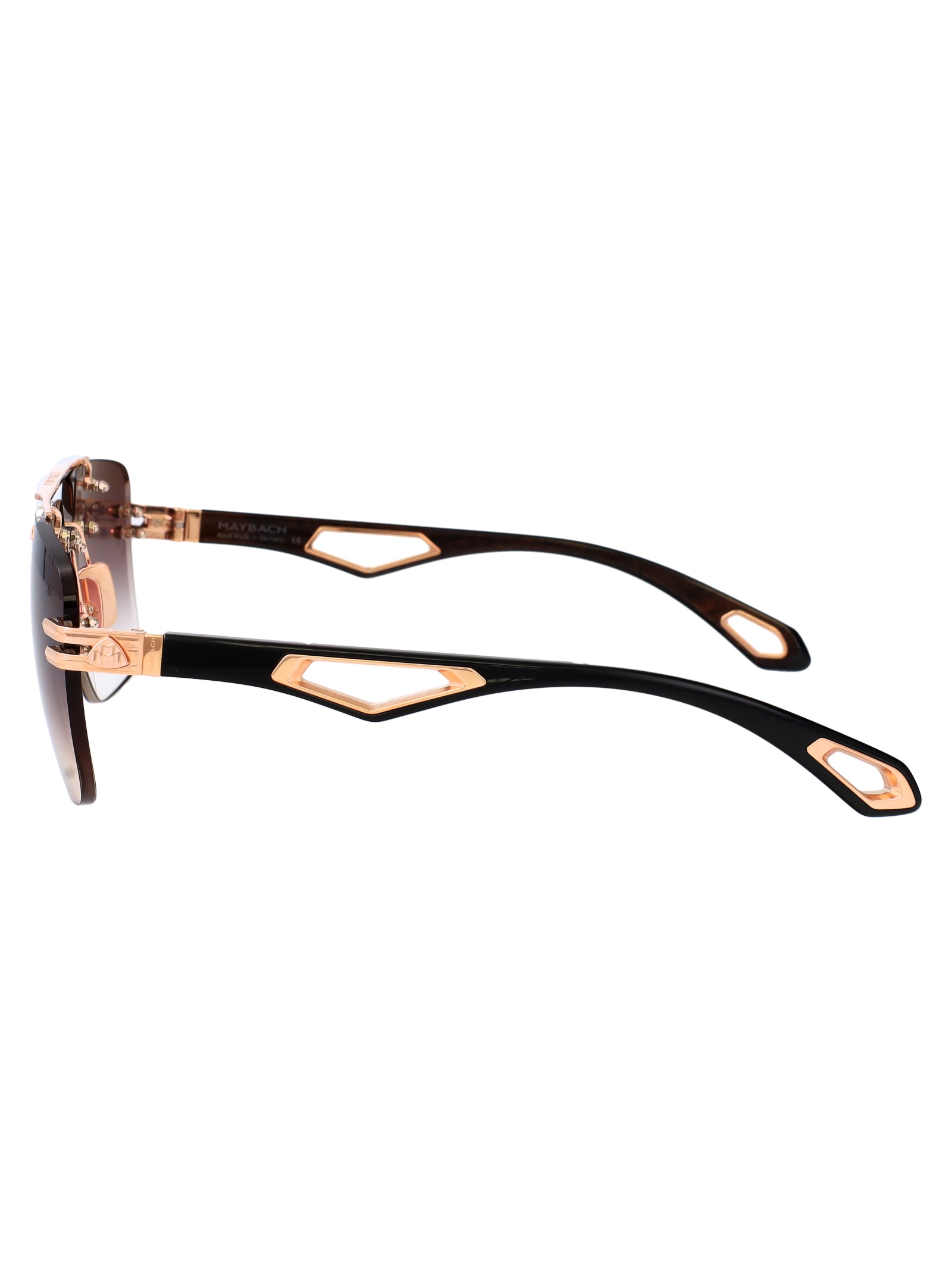 The President I Rg-Wcm-M12 Rose Gold Plated Titanium Sunglasses