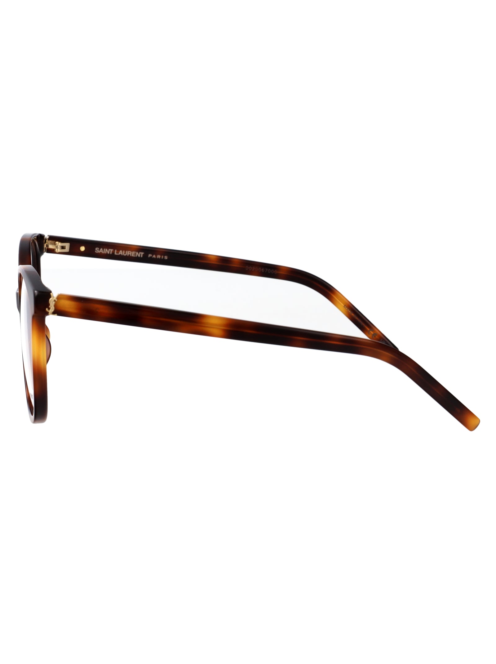 Sl M162 003 Havana-havana-transparent Acetate Optical