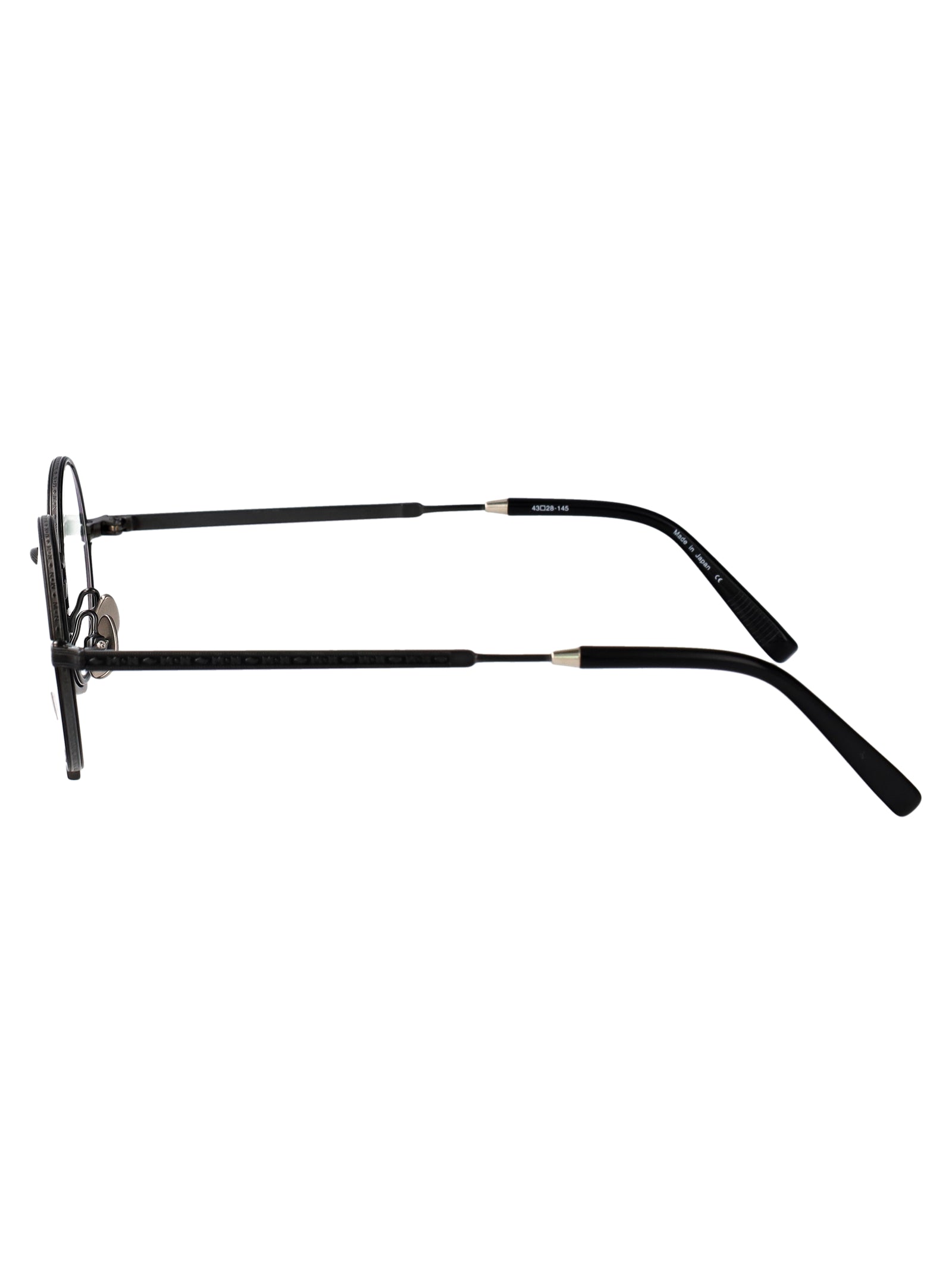 10103h-I Bbk-Blk Brushed Black - Clear Lens Metal Optical