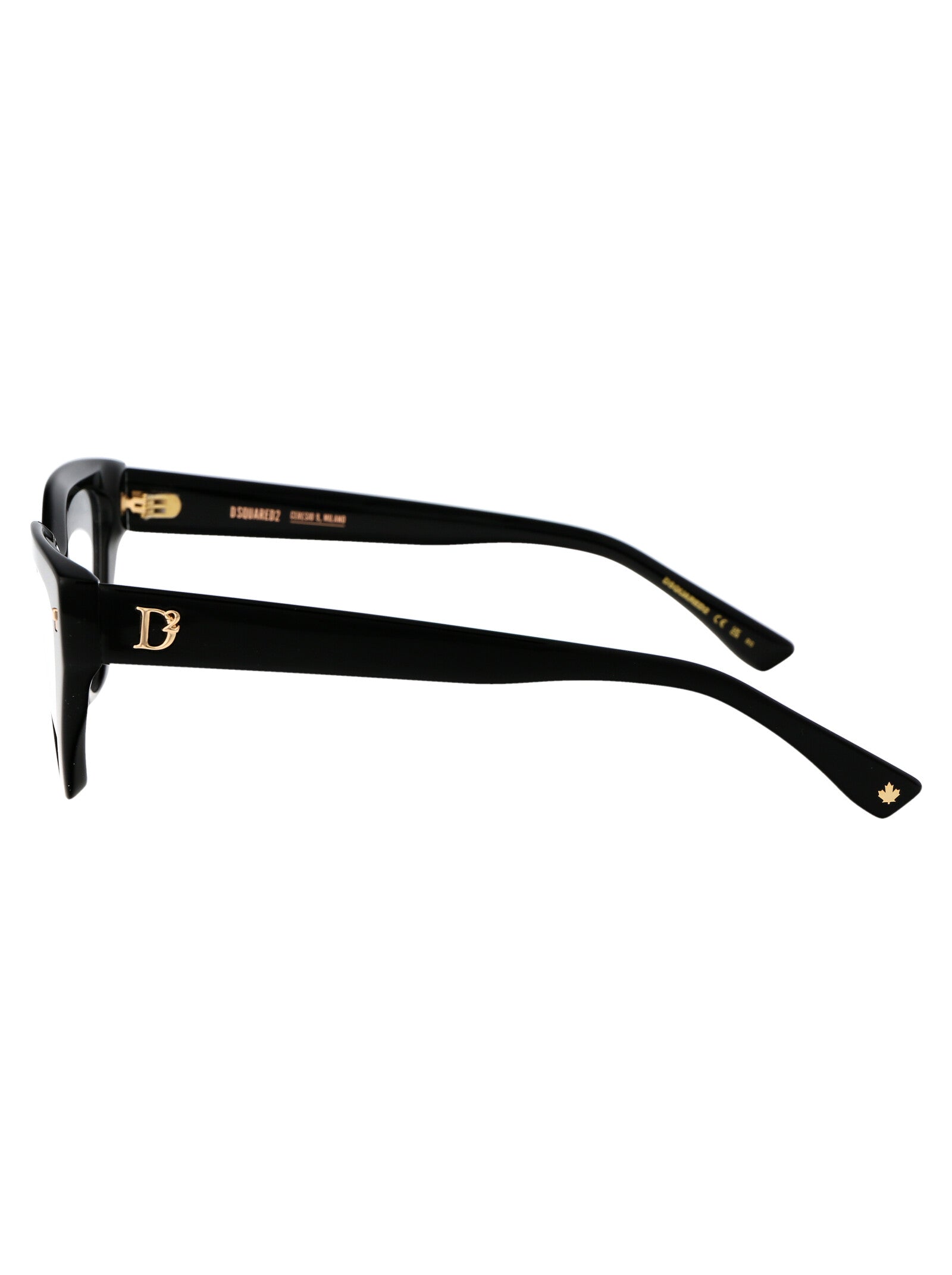 D2 0117 807 Black Acetate Optical