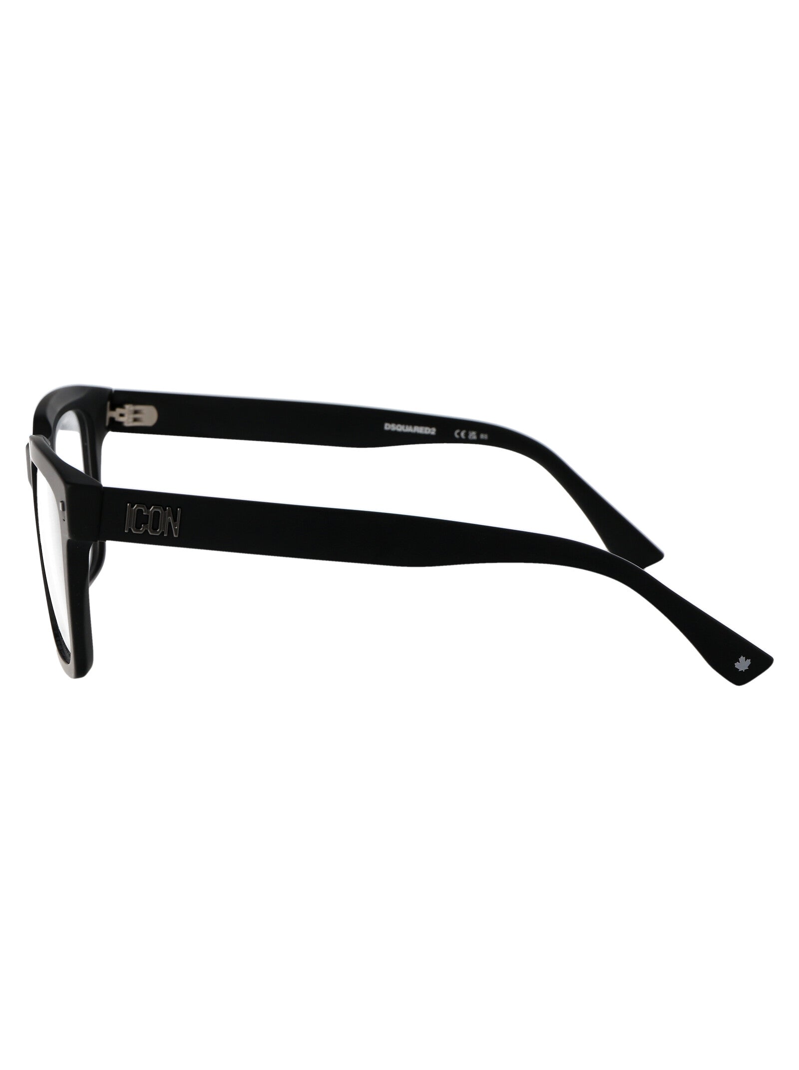 Icon 0013 003 Matte Black Acetate Optical