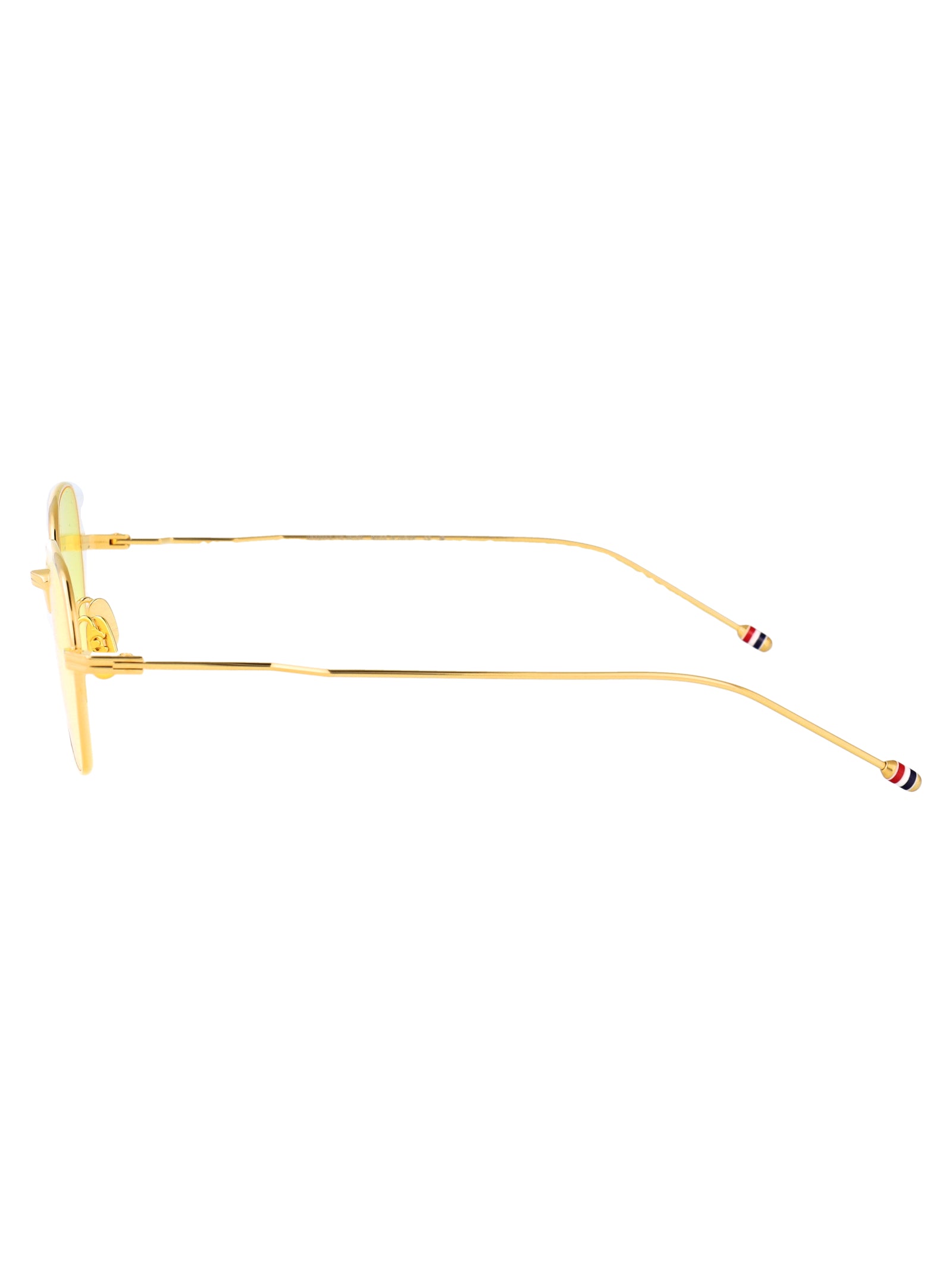 Ues936c-G0001 18k Gold Plate Titanium/ Yellow Lens Titanium Sunglasses
