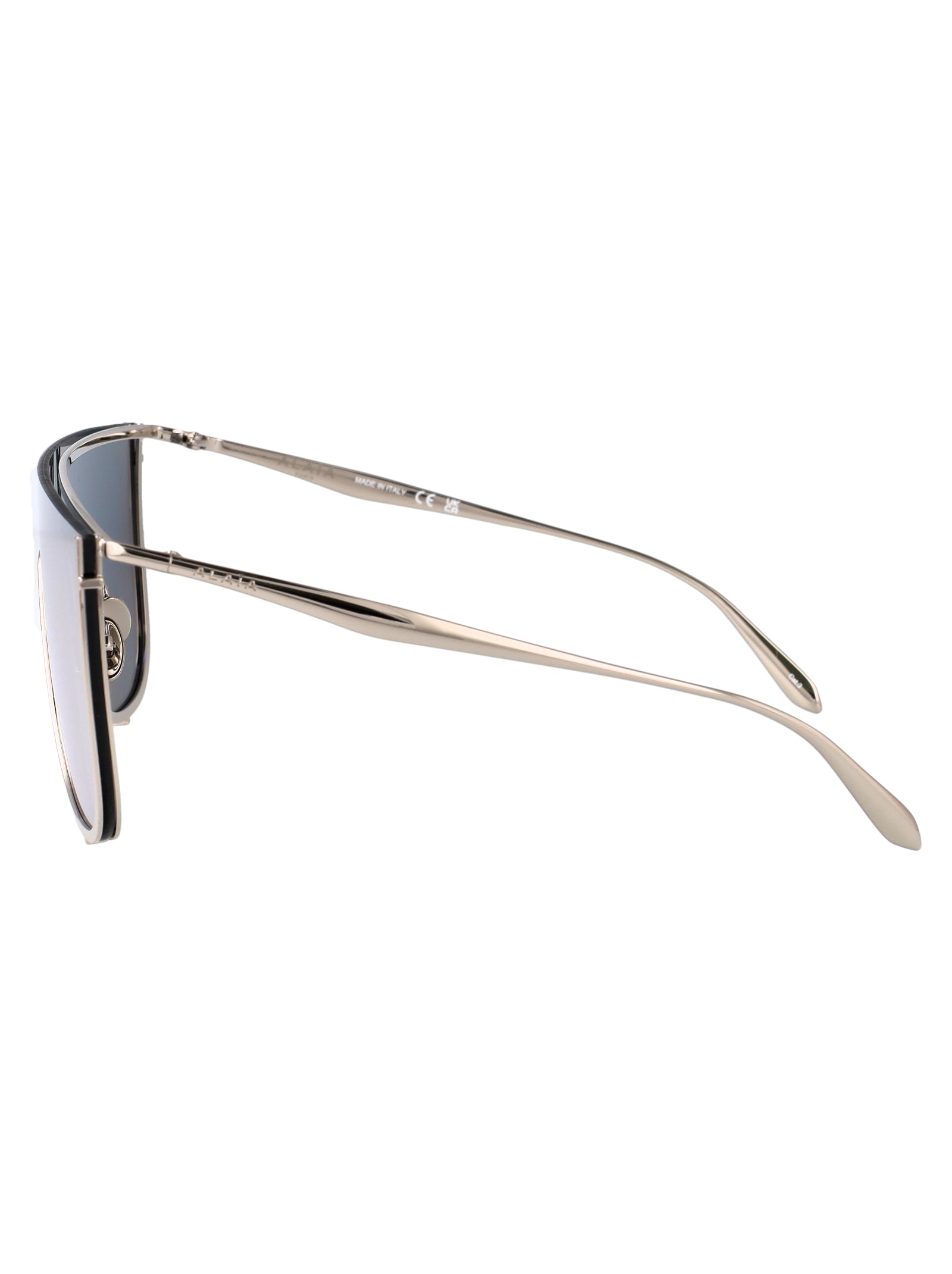 Silver Metal Sunglasses
