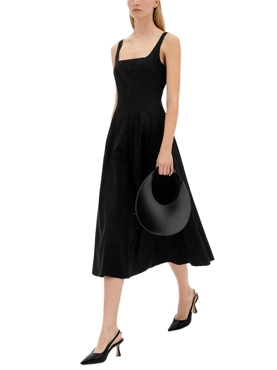 Abito Ellison Black Viscose Polyamide Elastane Dress