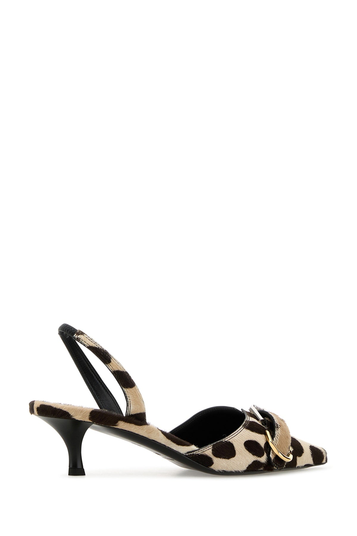 Be308xe2bg 007 Blackbeige 100 % Calf Leather Scarpe Con Tacco
