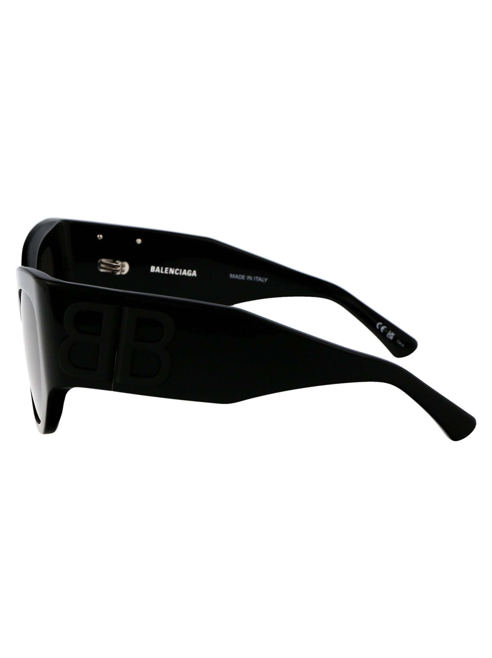 Bb0322s 001 Black Grey Acetate Sunglasses