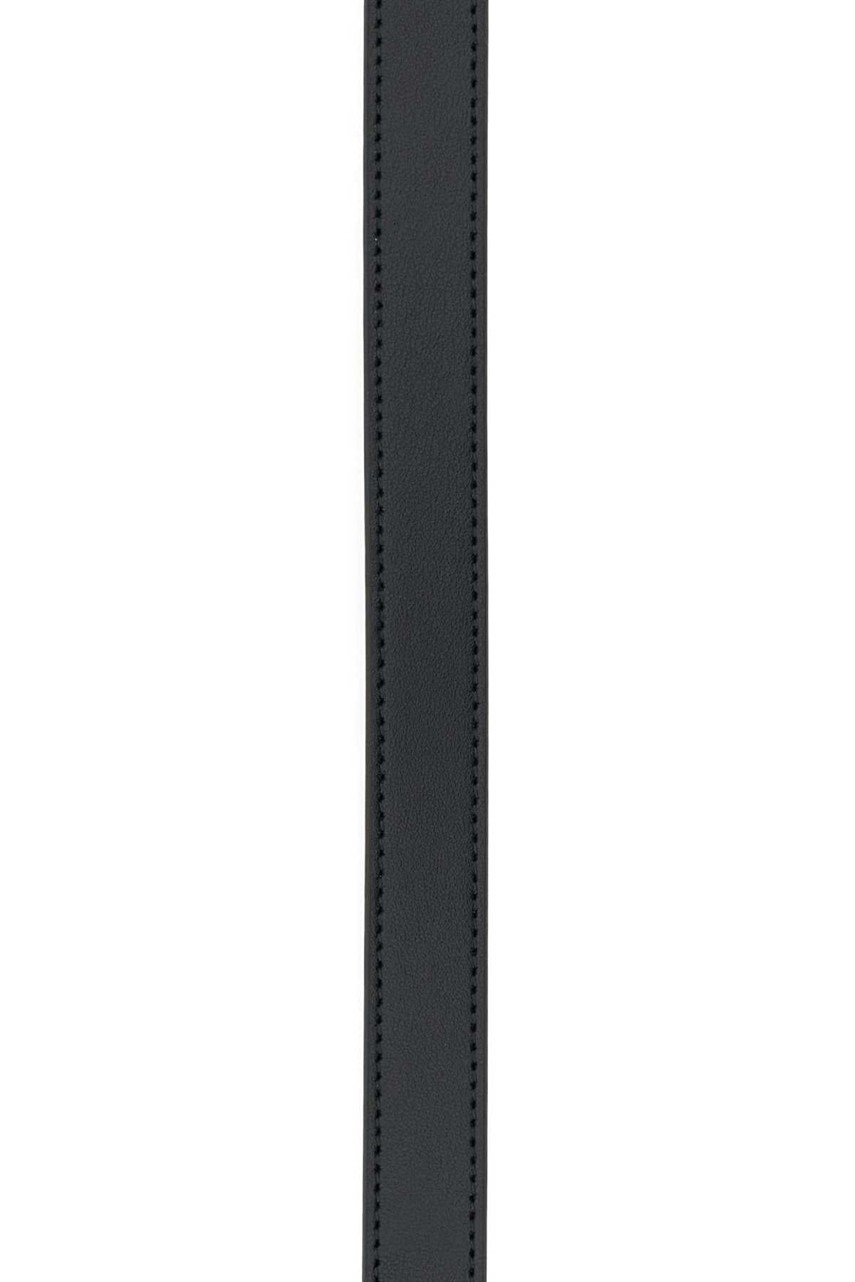 Black Calf Skin Cinture