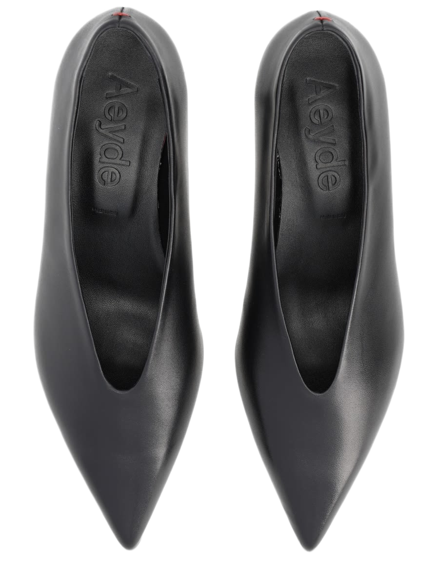 Décolleté Clara Black Nappa Leather Heels