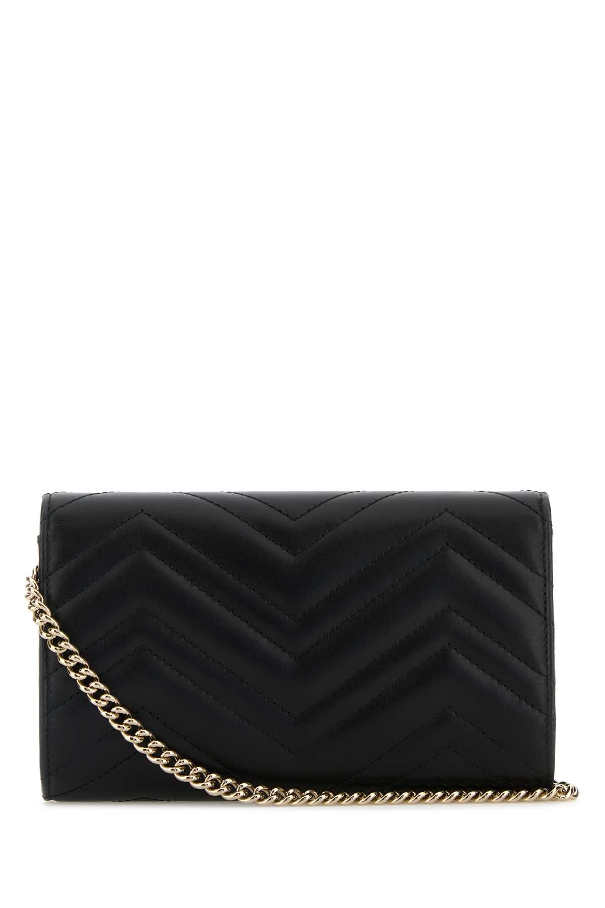 Black Calf Skin Portafogli