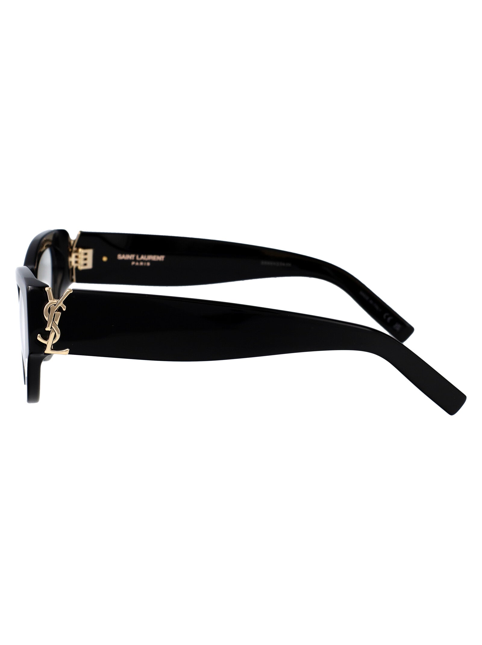 Sl M94 Opt 001 Black-black-transparent Acetate Optical