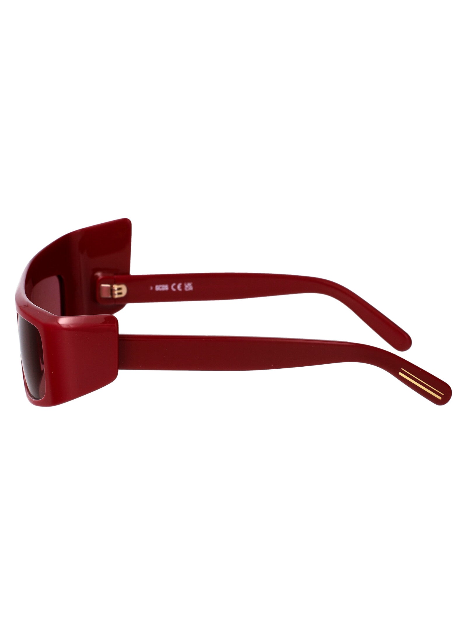 Gd0043 66s Rosso Luc/bordeaux Acetate Sunglasses