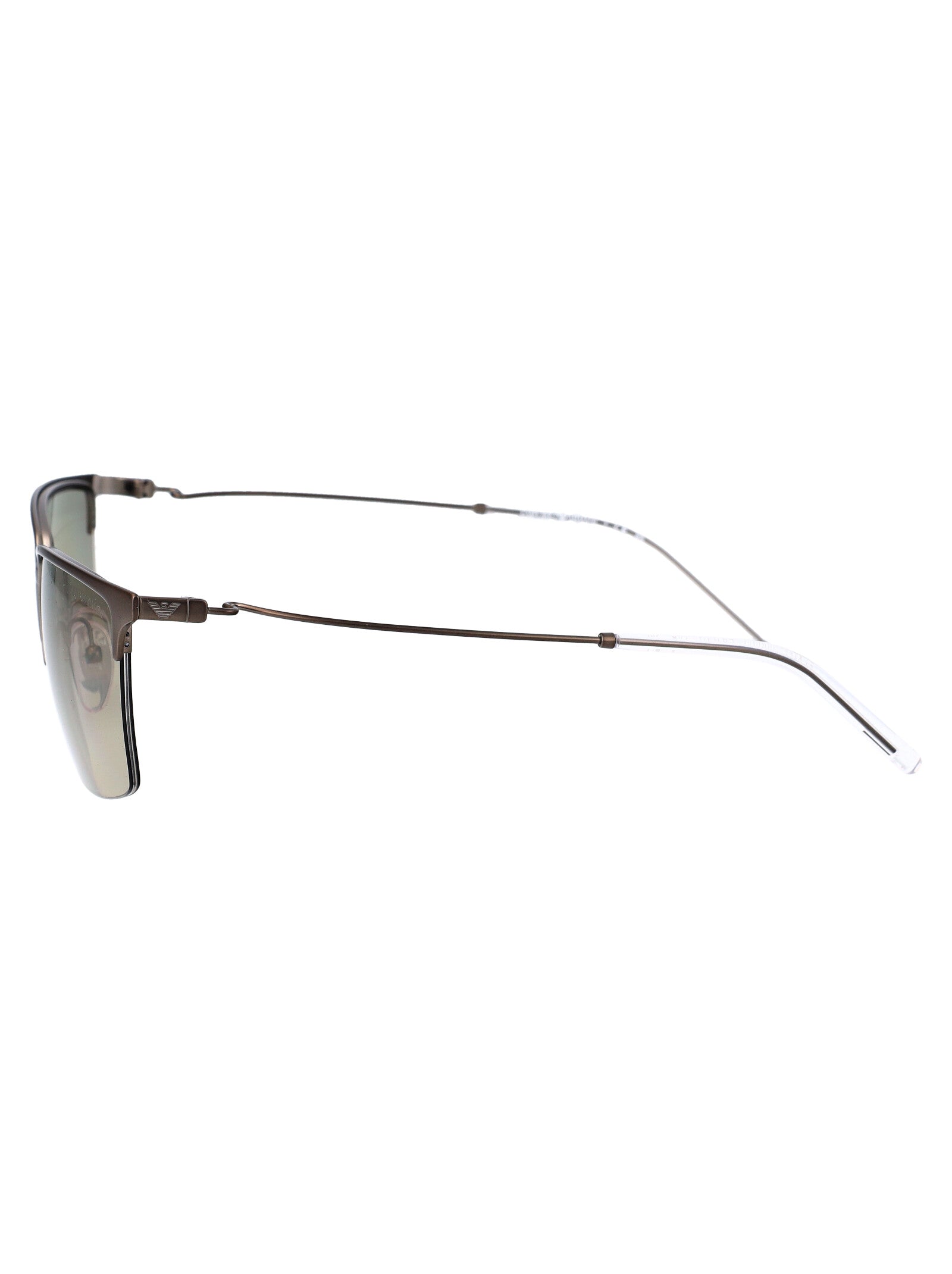 0ea2155 3003-3 3003/3 Matte Gunmetal Metal Sunglasses