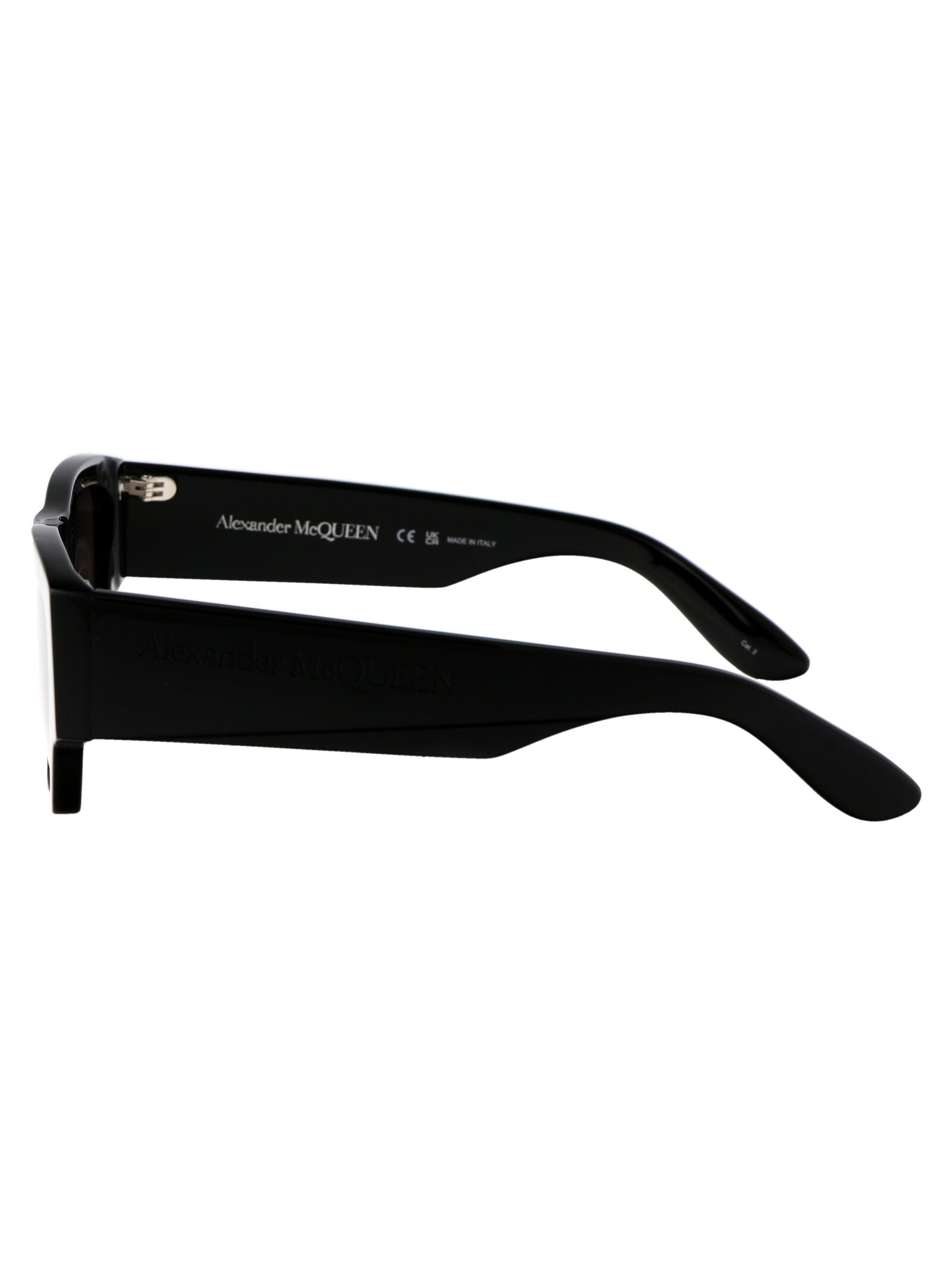 Am0393s 001 Black Grey Acetate Sunglasses
