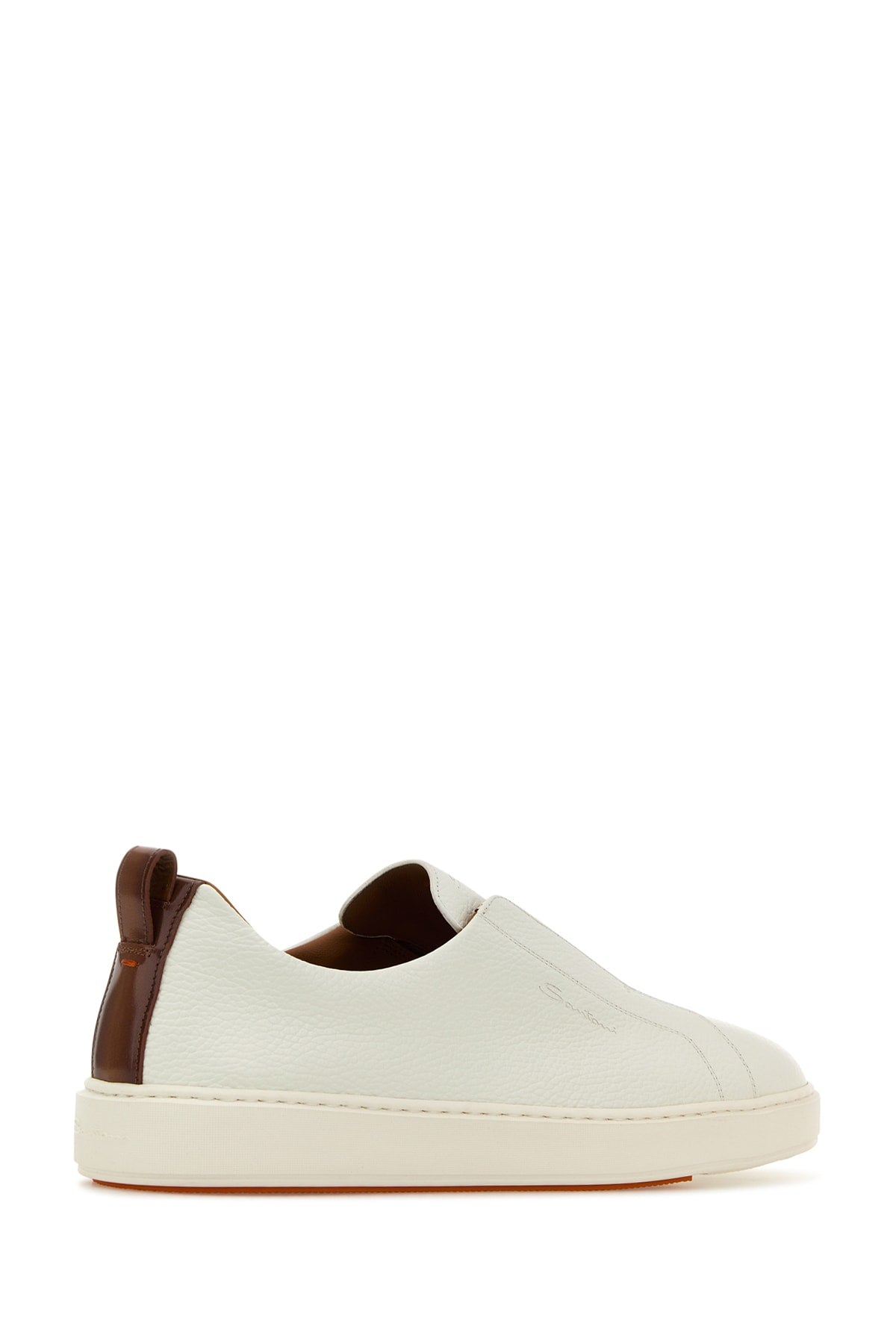 White Leather / Sole: Rubber Sneaker