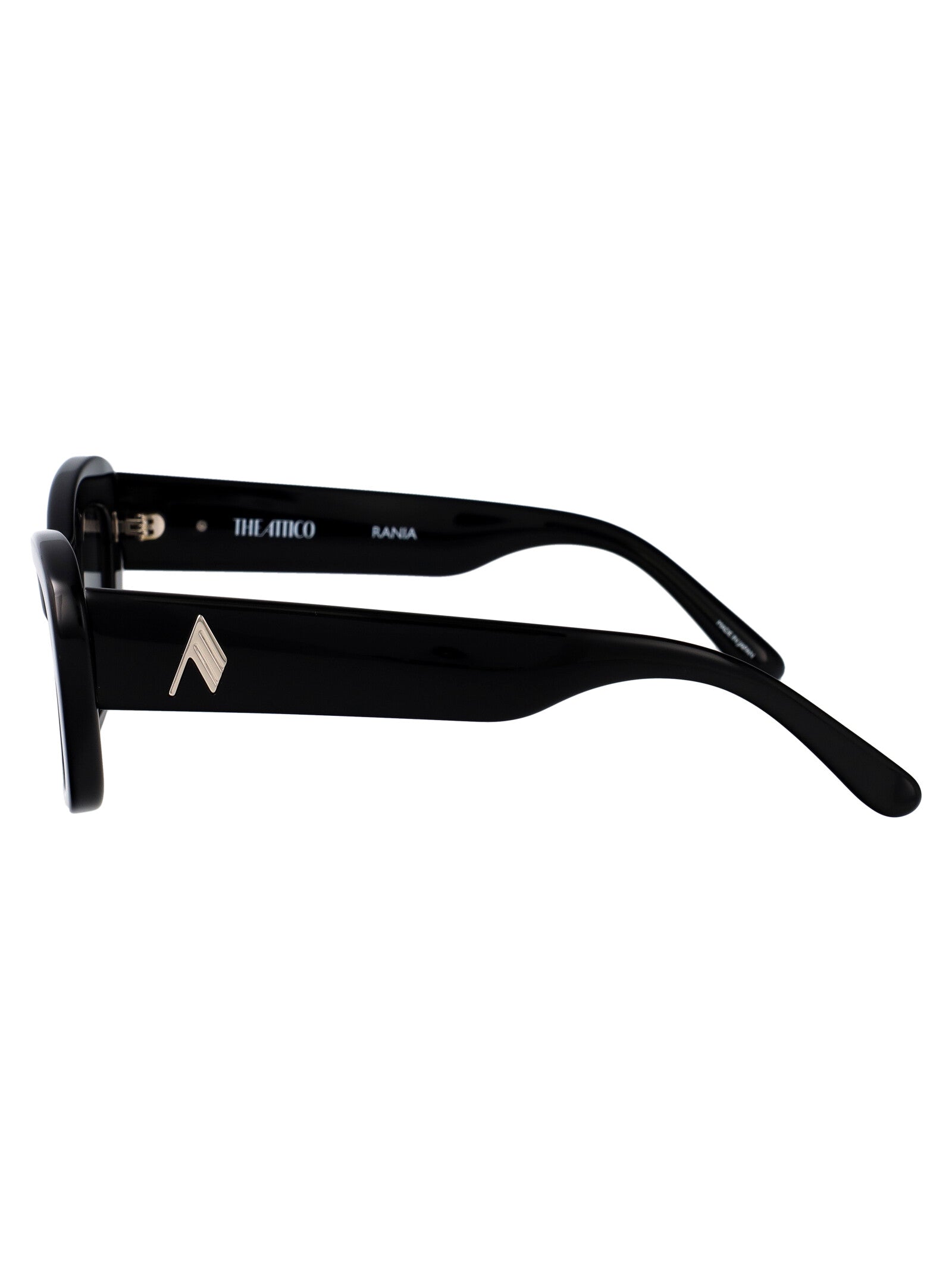Attico63c1sun C1 Black/silver/grey Acetate Sunglasses