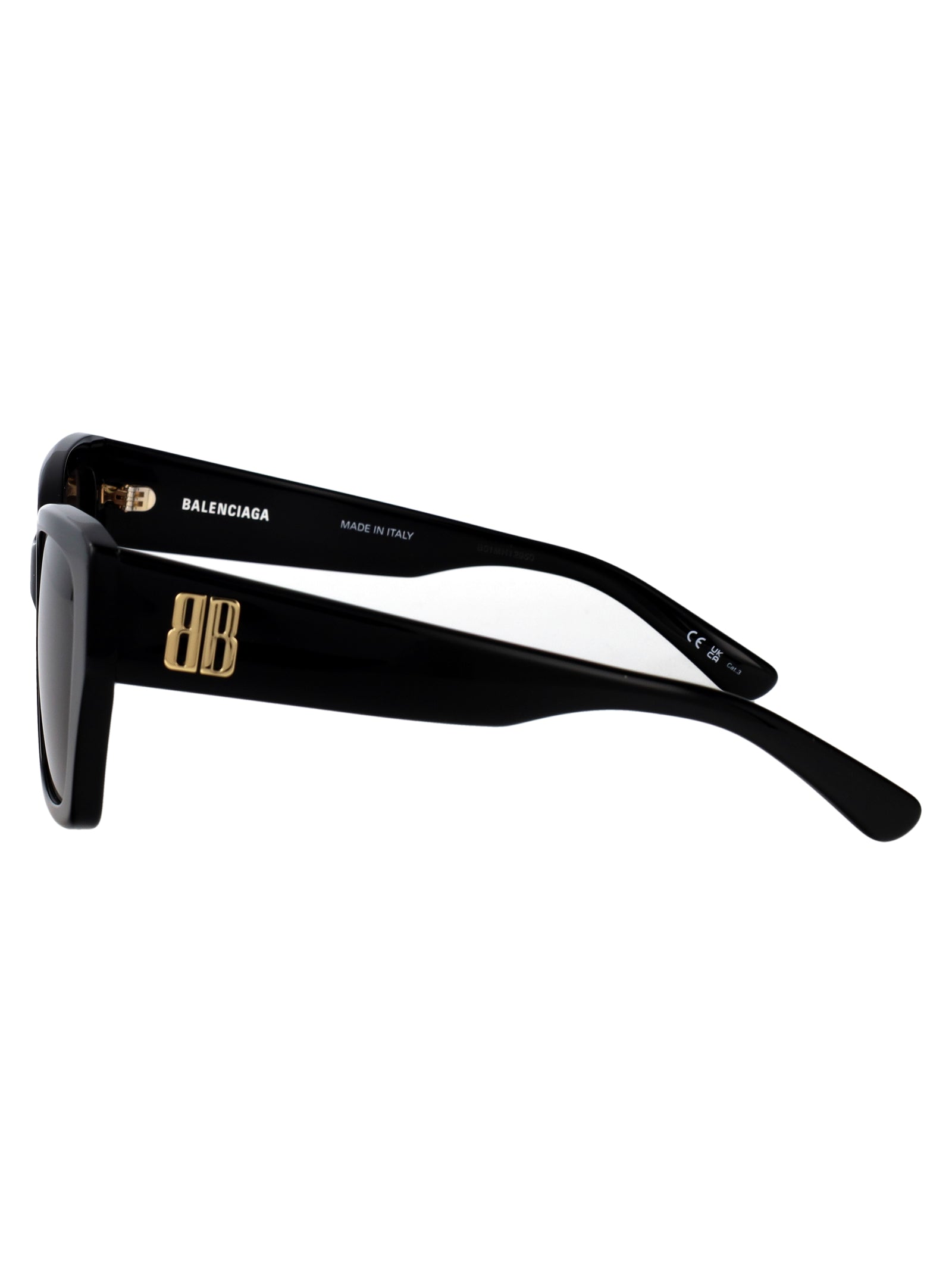 Bb0474s 001 Black-black-grey Acetate Sunglasses