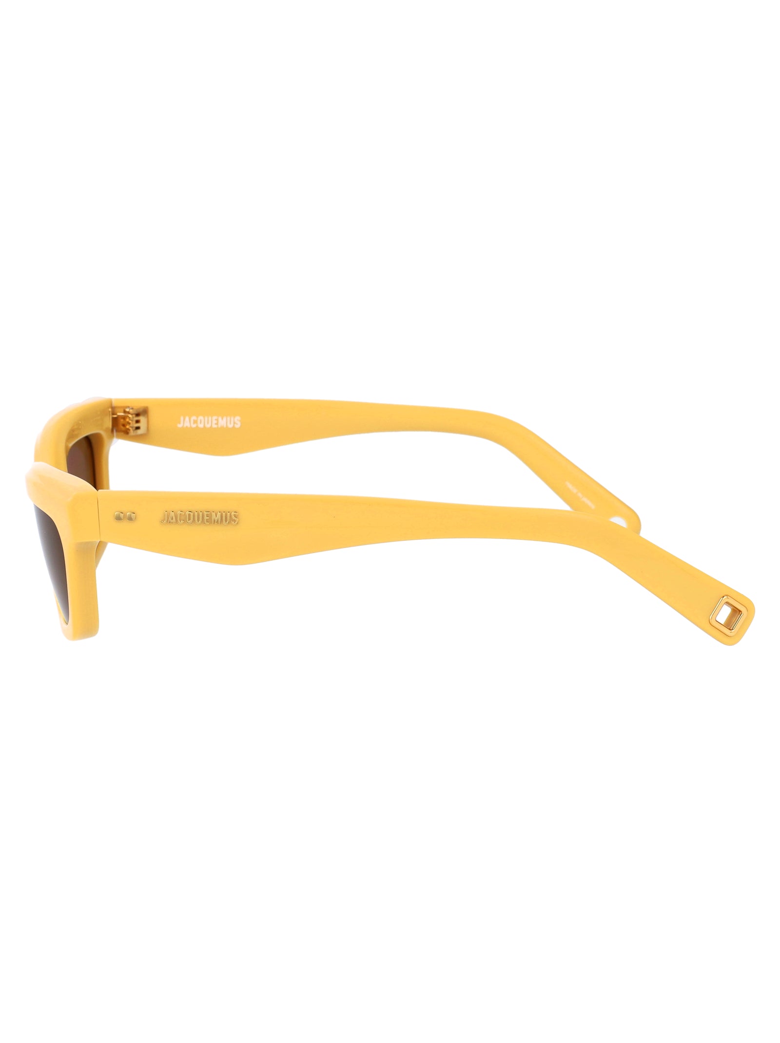 Jac62c2sun C2 Banana/ Gold/ Brown Acetate Sunglasses
