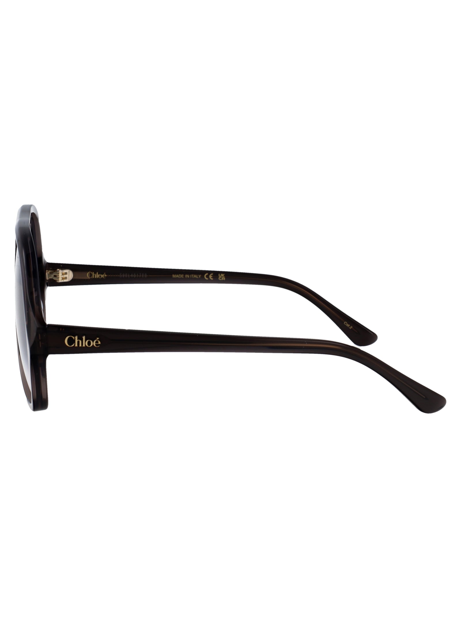 Grey-grey-blue Recycled Acetate Sunglasses