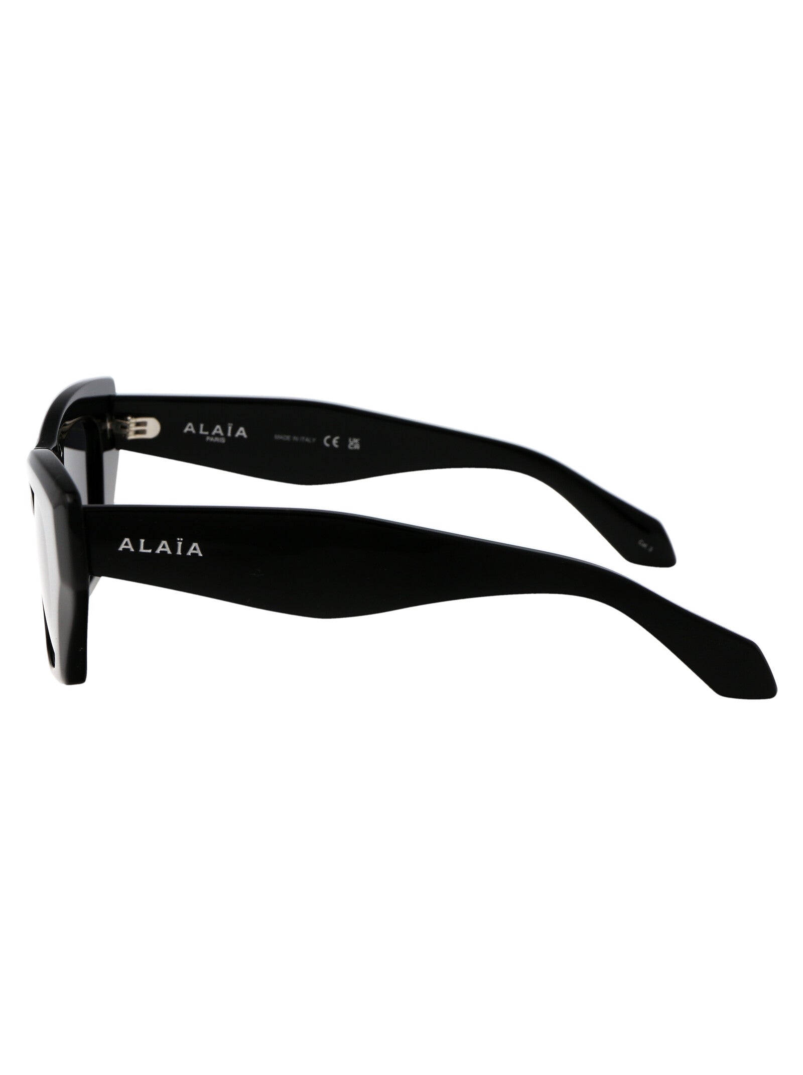 001 Black Grey Acetate Sunglasses