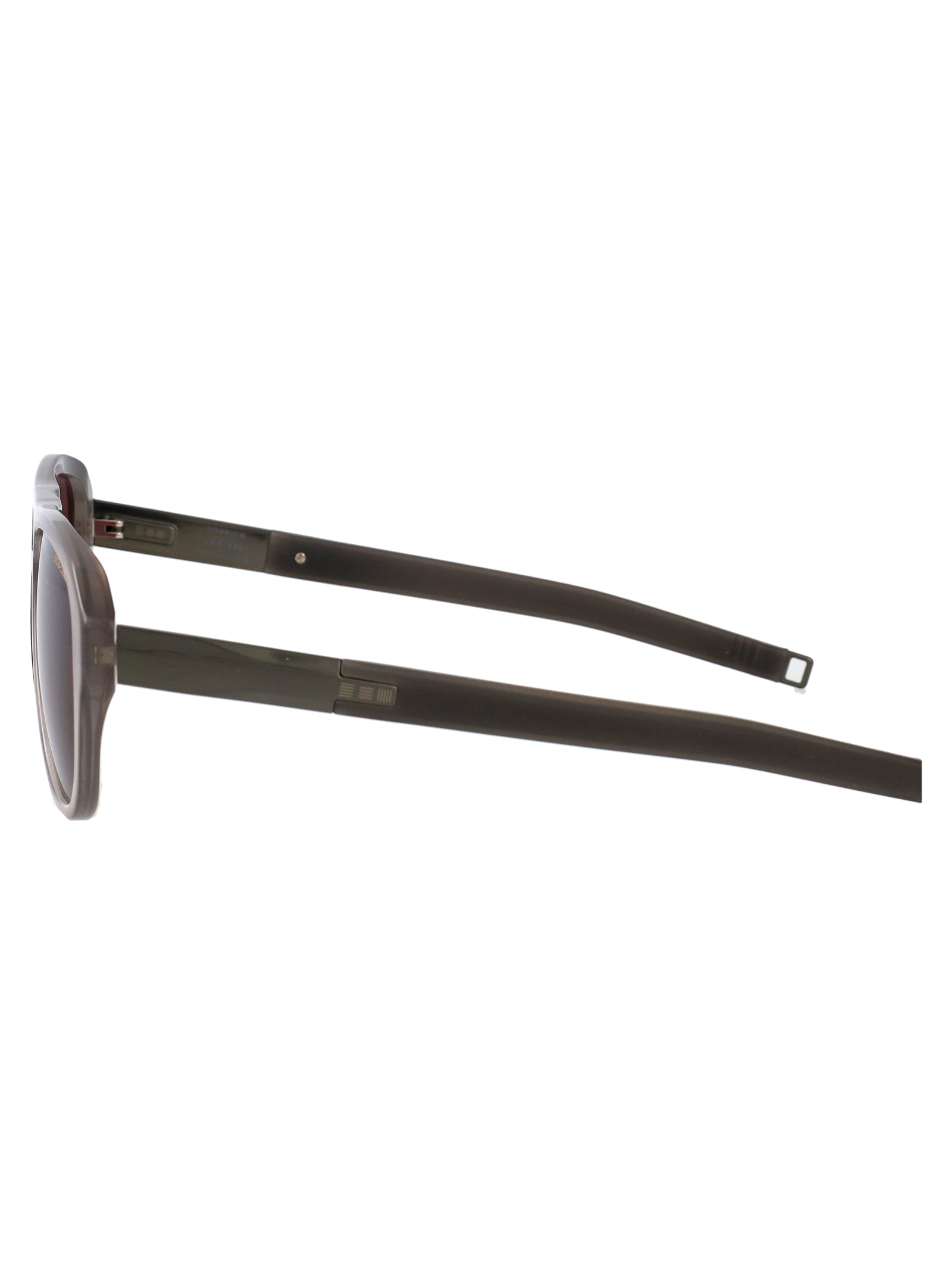 Dls430-A-01 01 Stone Grey - Brushed Antique Silver Metal Sunglasses