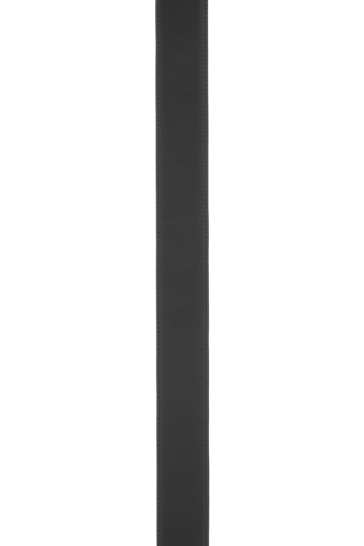 Black Vitello Cinture