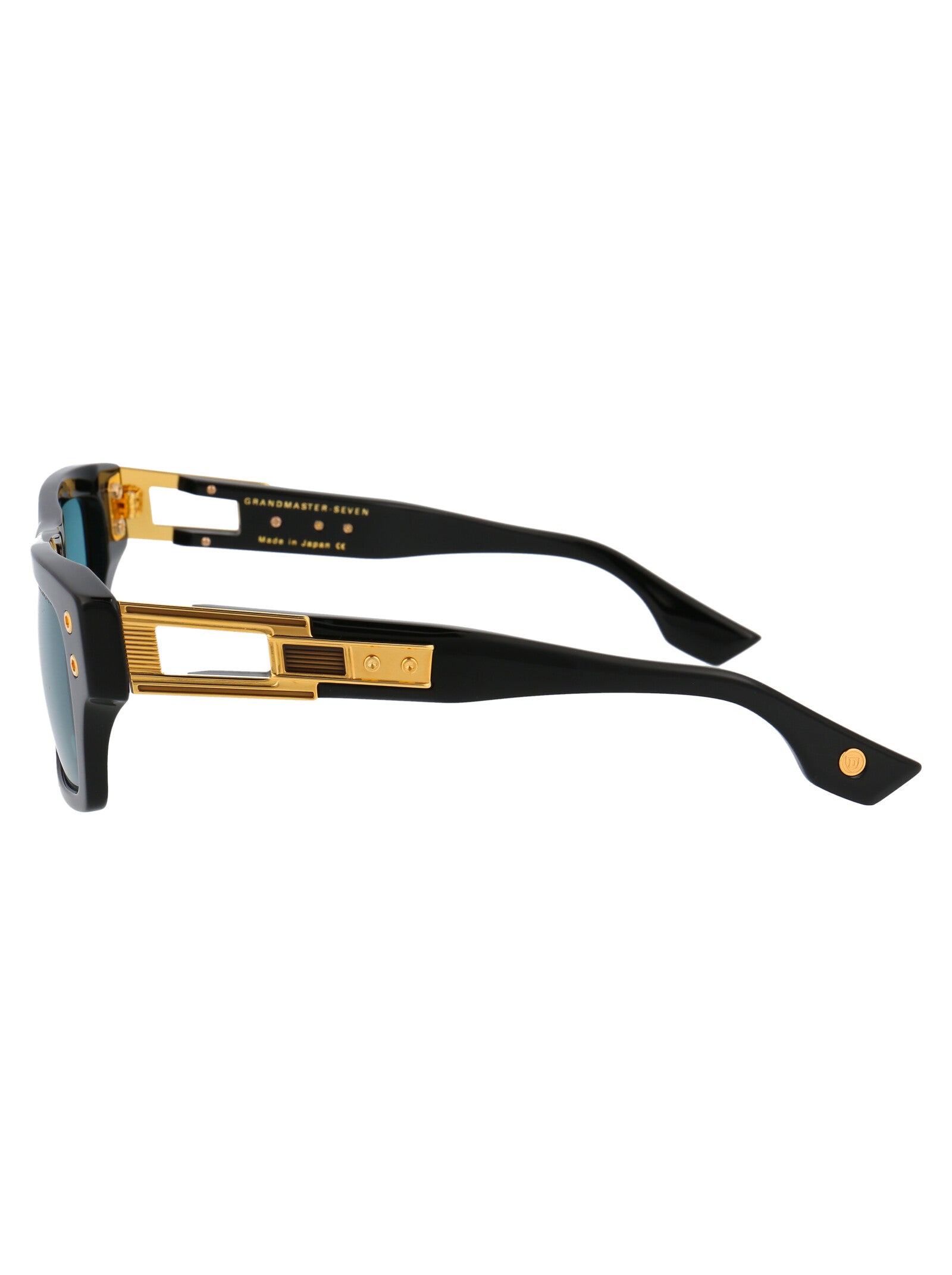 Dts407-A-01 01 Black - Yellow Gold Acetate Sunglasses