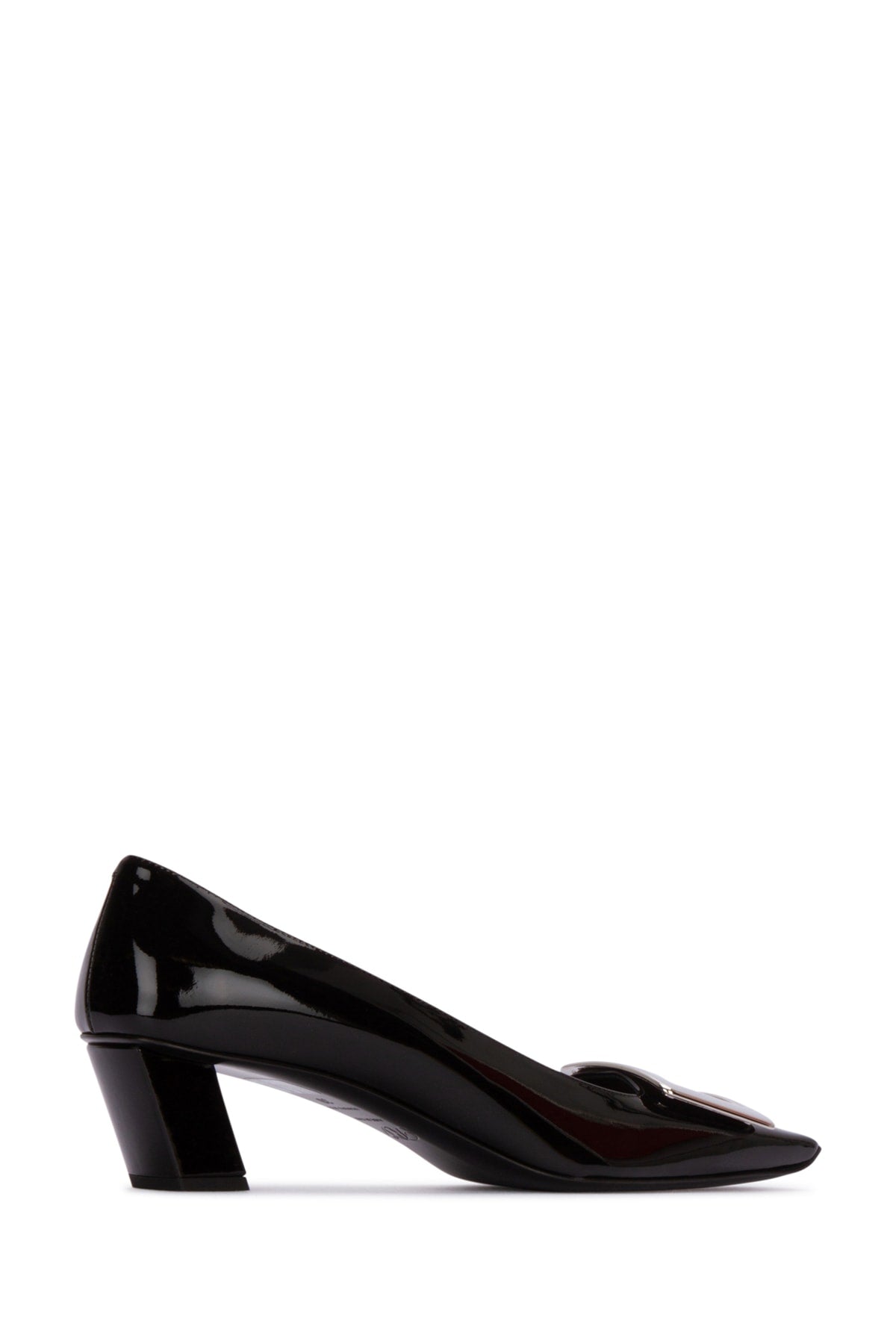 Nero Calfskin Pal Scarpe Con Tacco