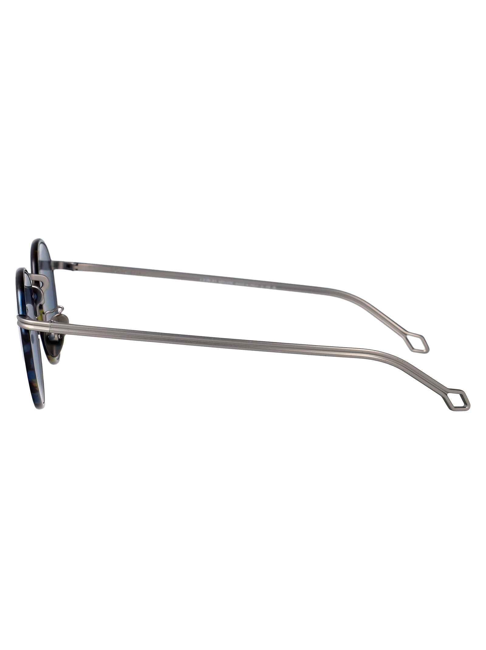 Matte Gunmetal Metal Sunglasses