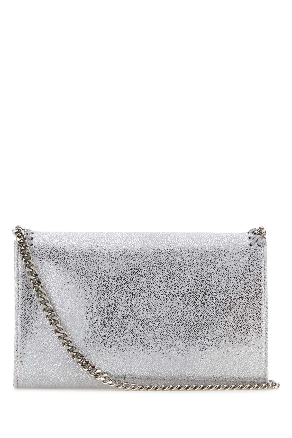 Silver Polyester Borse A Tracolla