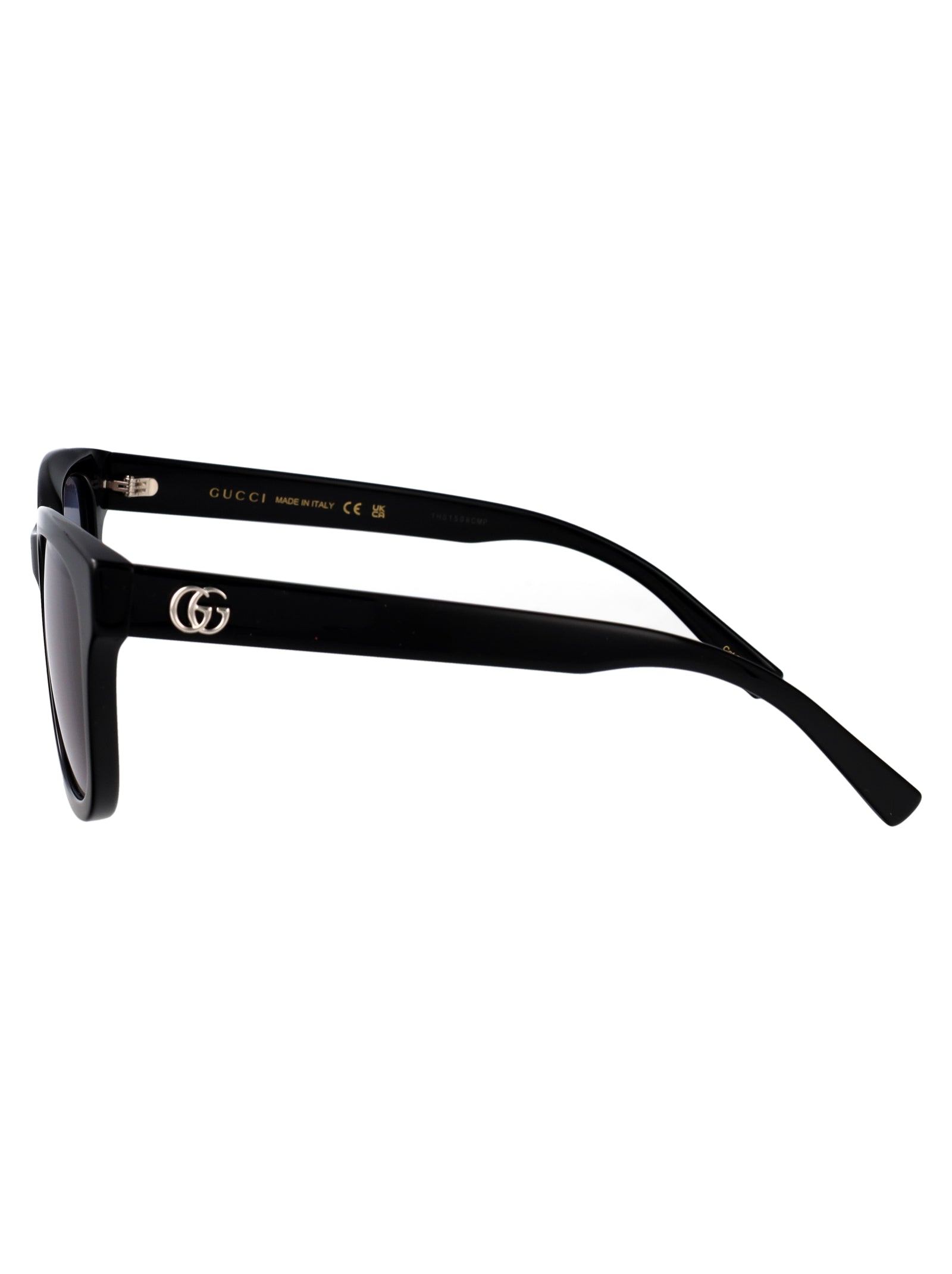 Gg2126sk 004 Black-black-grey Acetate Sunglasses