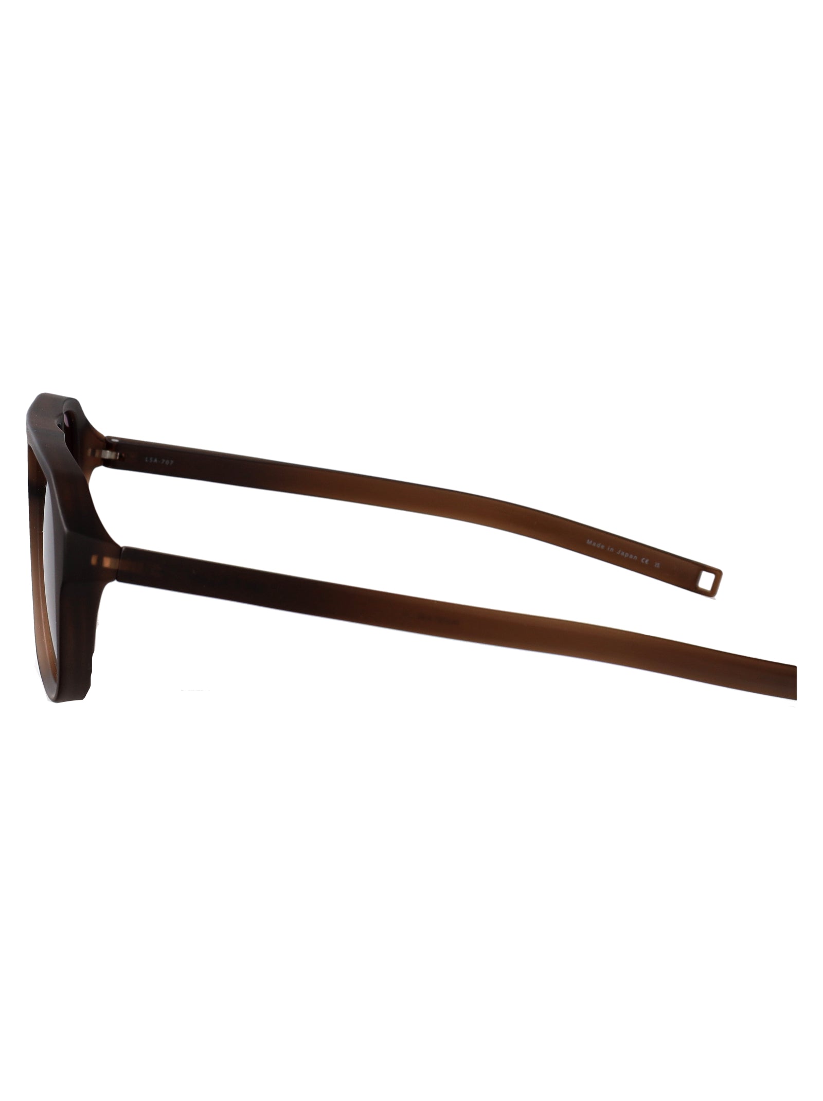 Dls707-A-02 02 Copperhead Brown Plastic Sunglasses