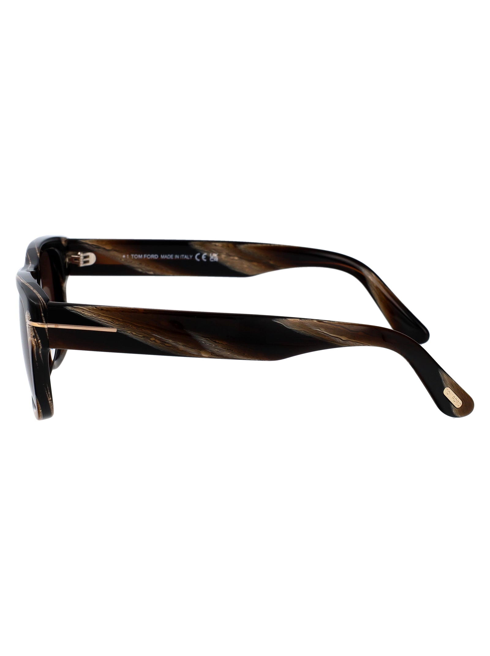 Ft1303 64e Corno Colorato / Marrone Acetate Sunglasses