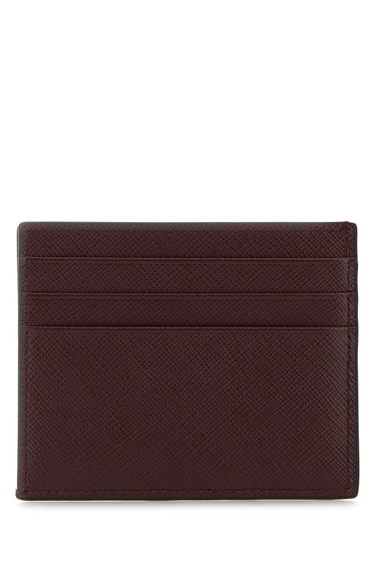 Bordeaux Exterior: Leather Portafogli