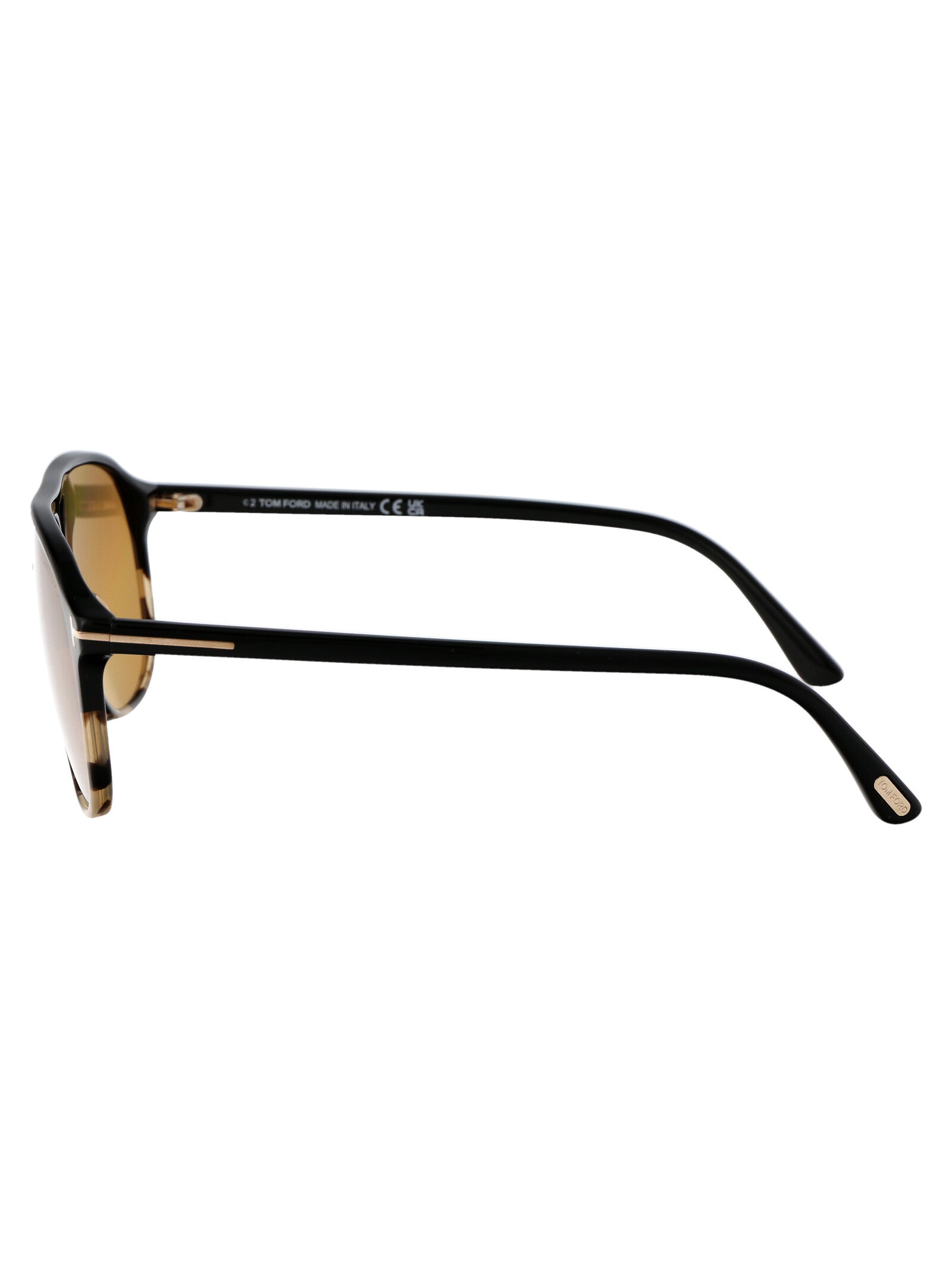 Nero/altro / Marrone Acetate Sunglasses