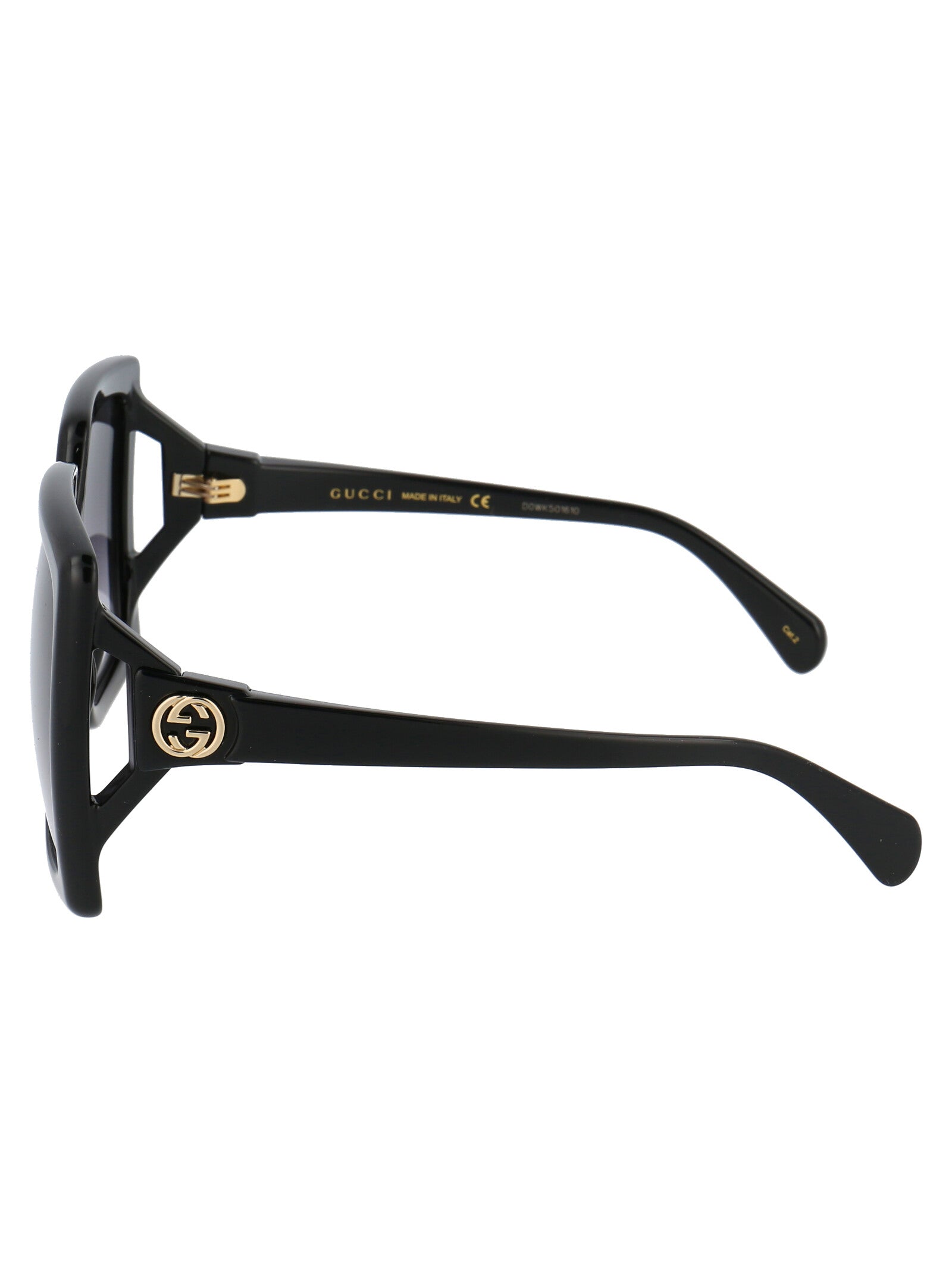 001 Black Grey Acetate Sunglasses