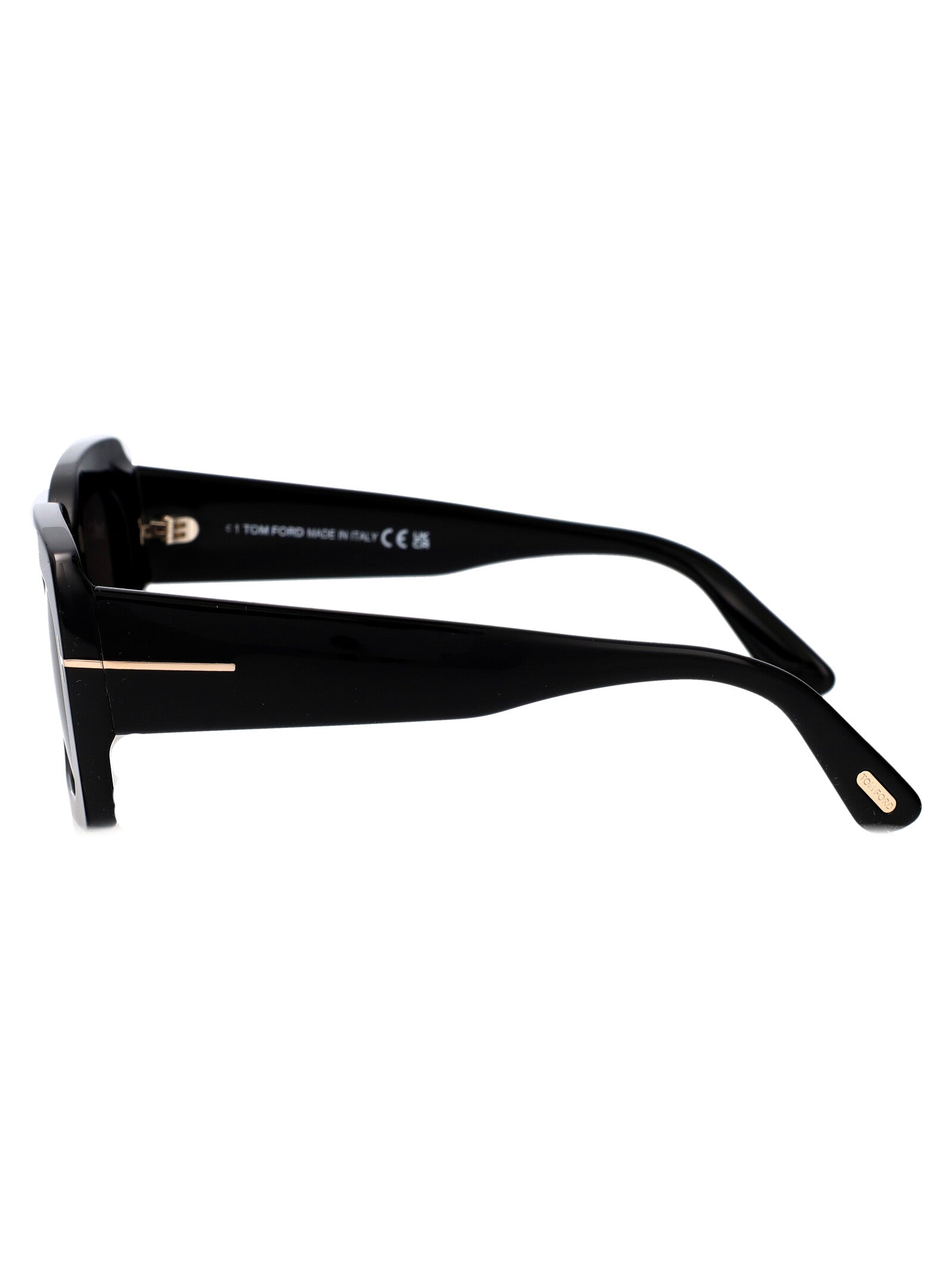 Ft1188 01a Nero Lucido / Fumo Acetate Sunglasses