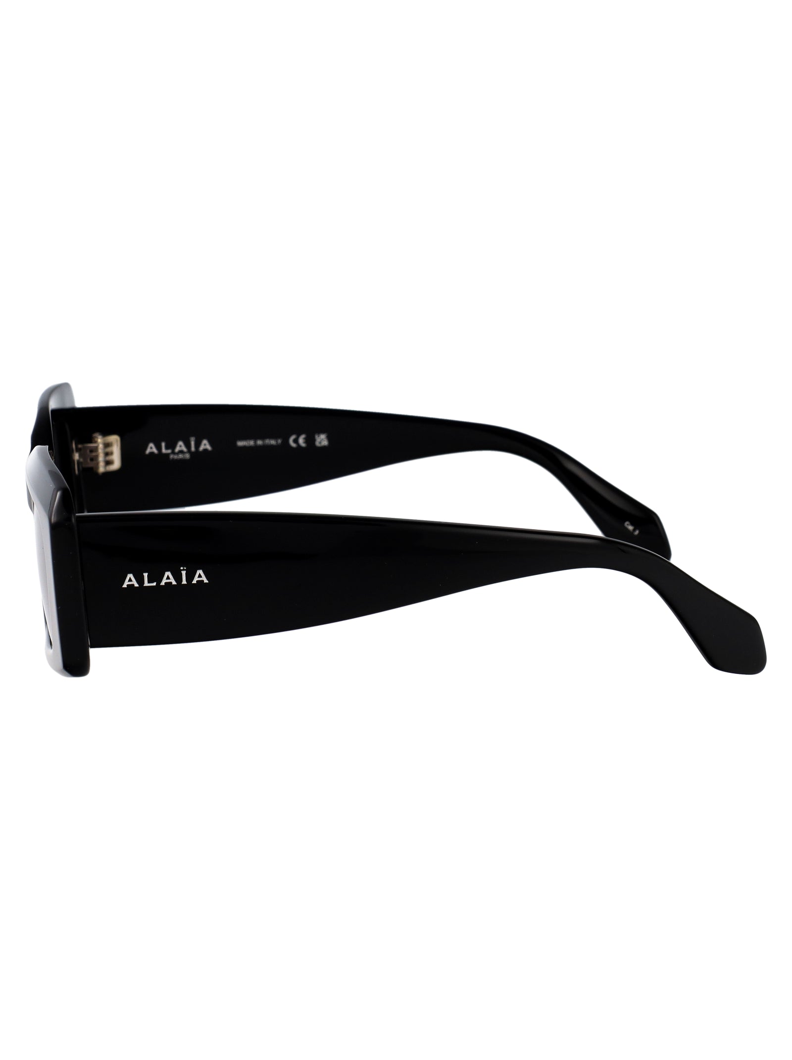 Black Grey Recycled Acetate Sunglasses