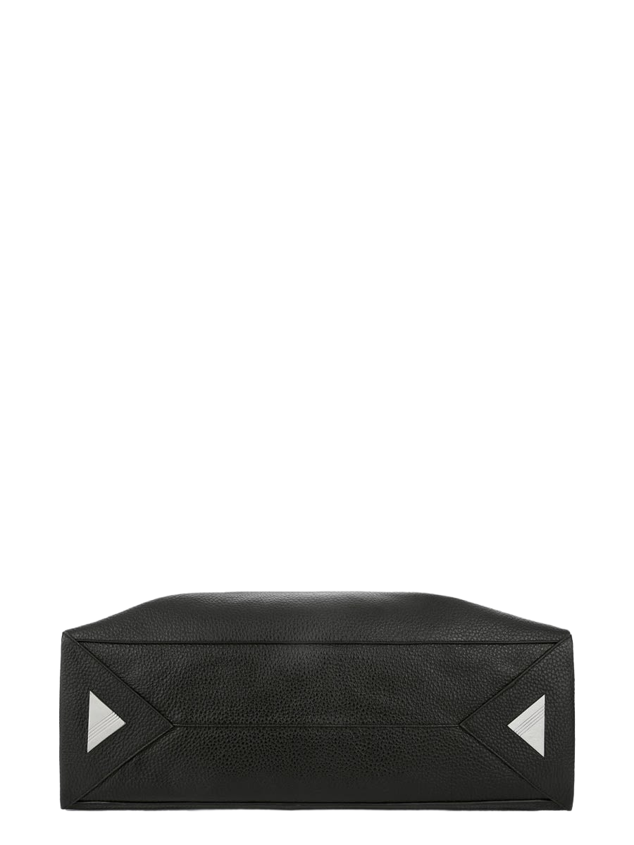 Bag The Walk Large Black Calf Leather Shoulder