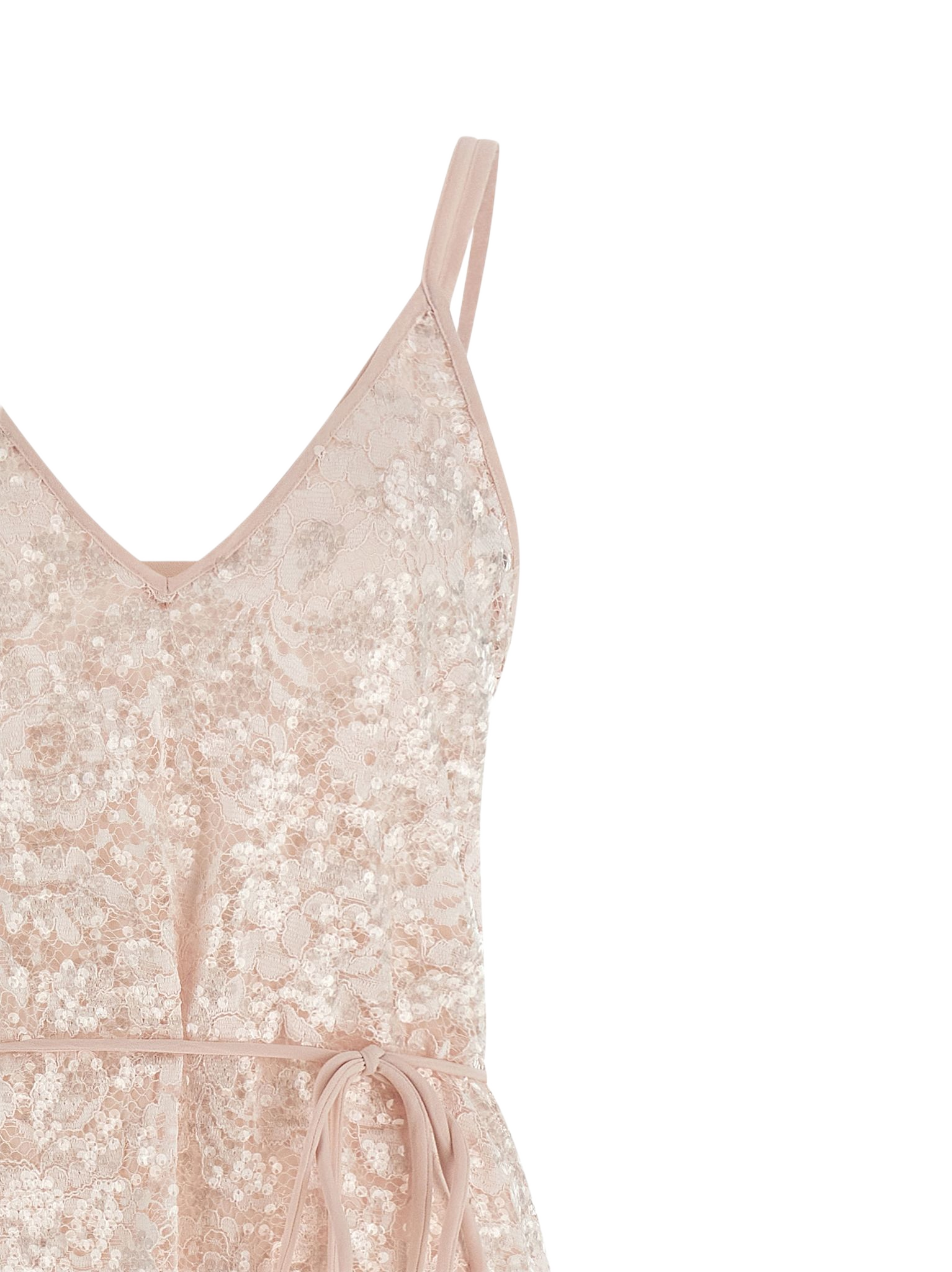 Lace dress Pink Polyester