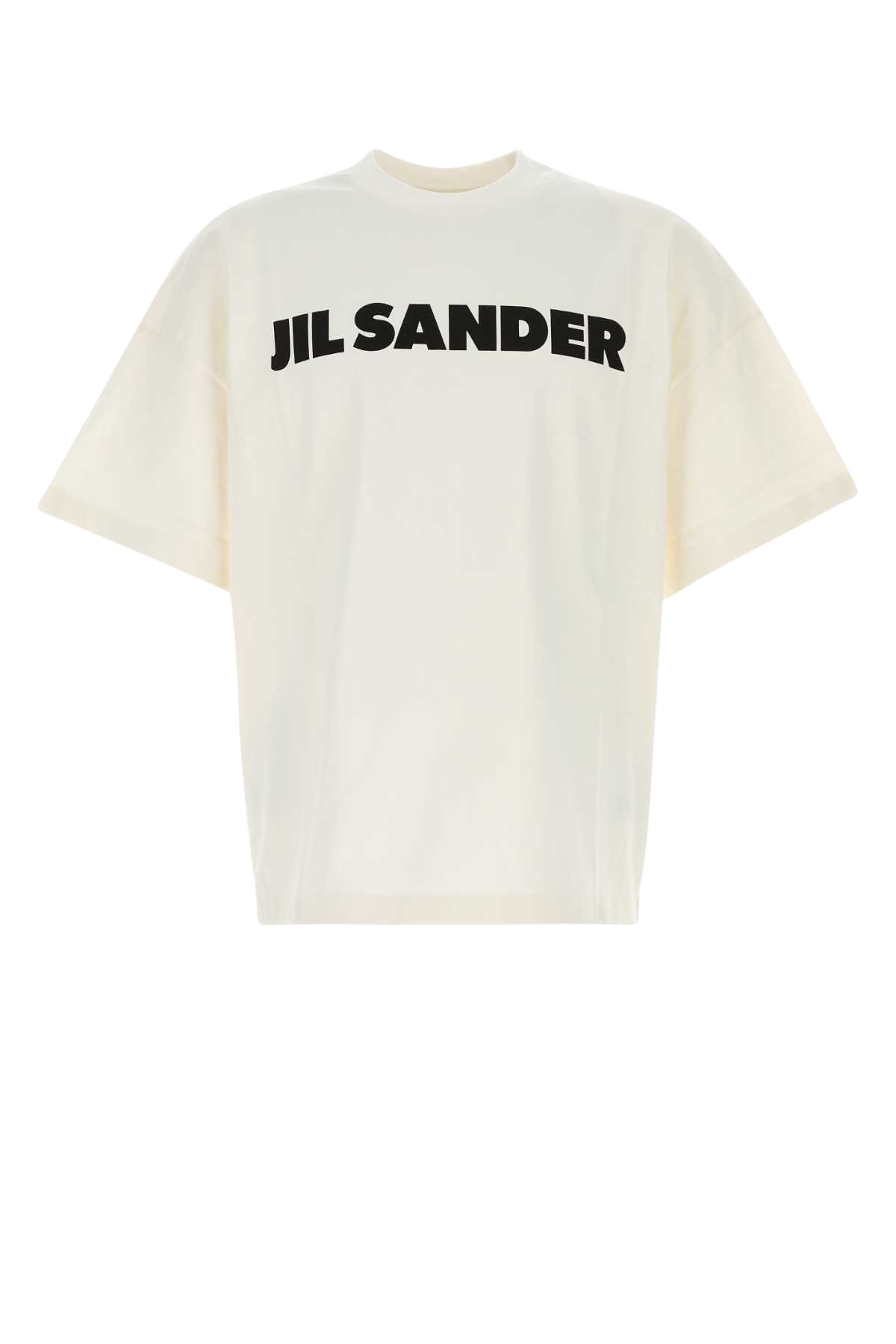 Ivory Cotton Oversize T-Shirt 102 Cotone