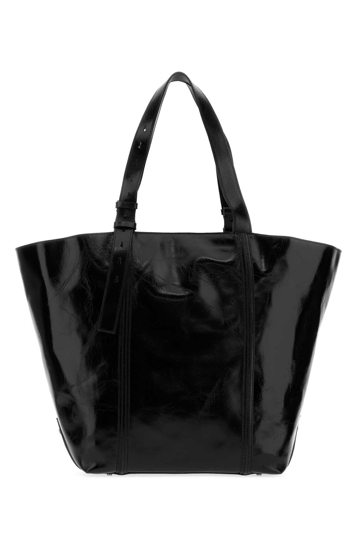 Gwa00694a000673 90100 Black Cow Leather Borse A Mano
