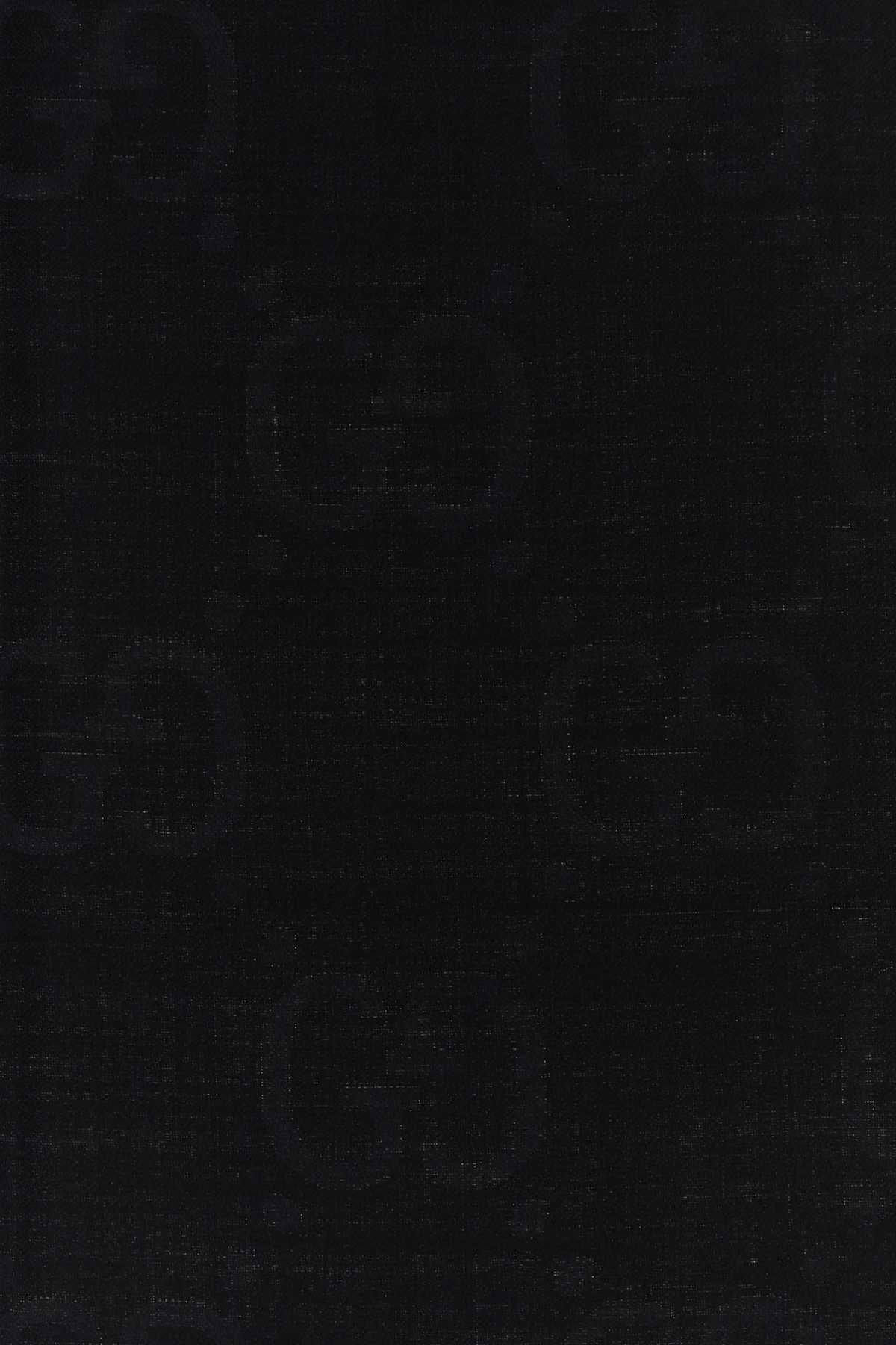 Blackblackblack Exterior: Silk Wool Sciarpe E Foulard