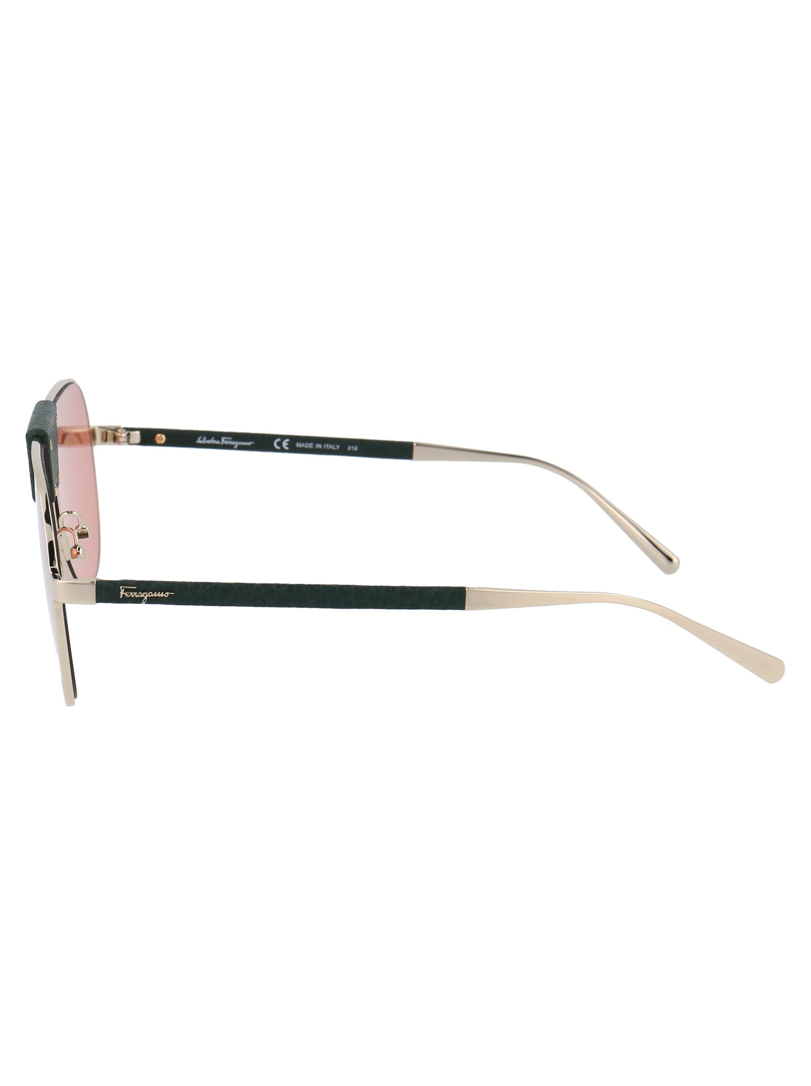 Sf220sl 754 Light Gold/forest Metal Sunglasses