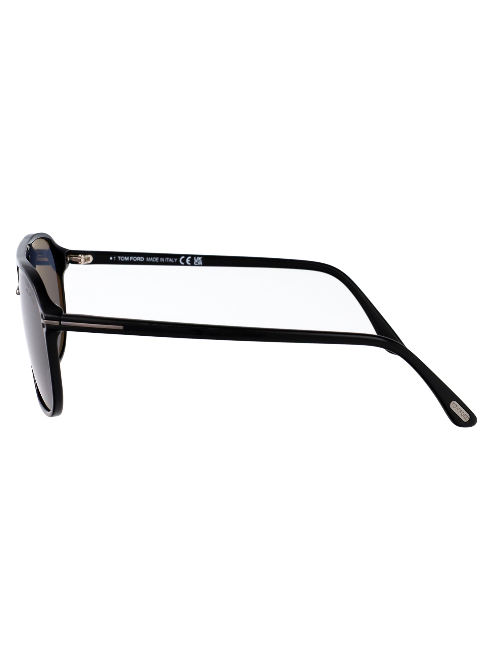 Ft1026-N 01d Nero Lucido / Fumo Polar Acetate Sunglasses